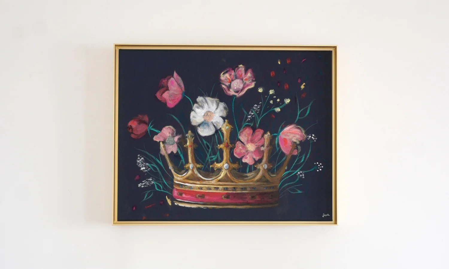 Er ist König, christliches Kunstwerk von Natalie Ingerle