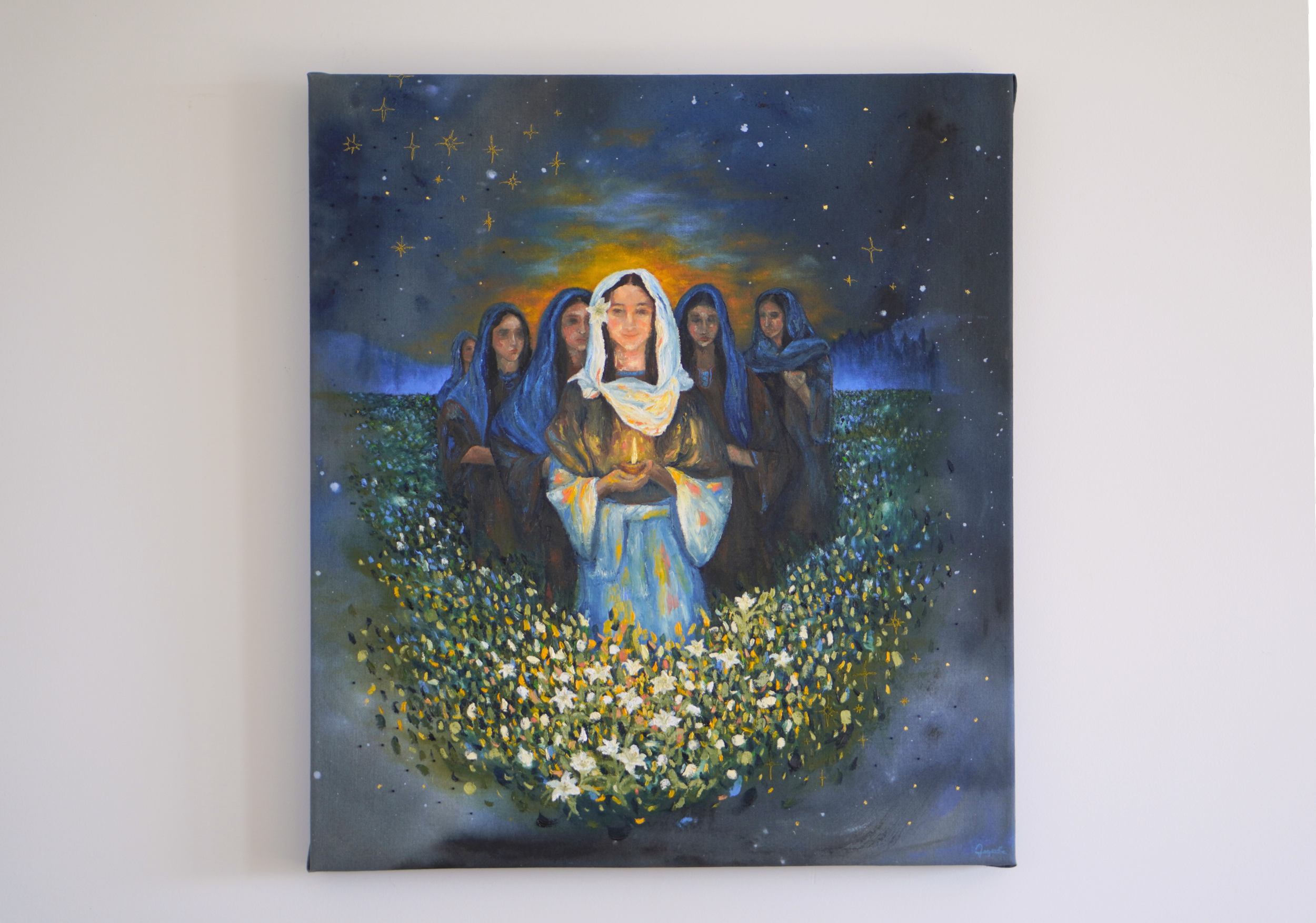 Maranatha, christliches Gemälde von Natalie Ingerle