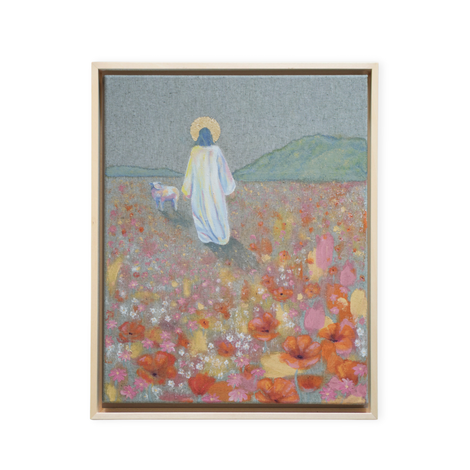 Er verlässt die 99, christliches Kunstwerk von Natalie Ingerle