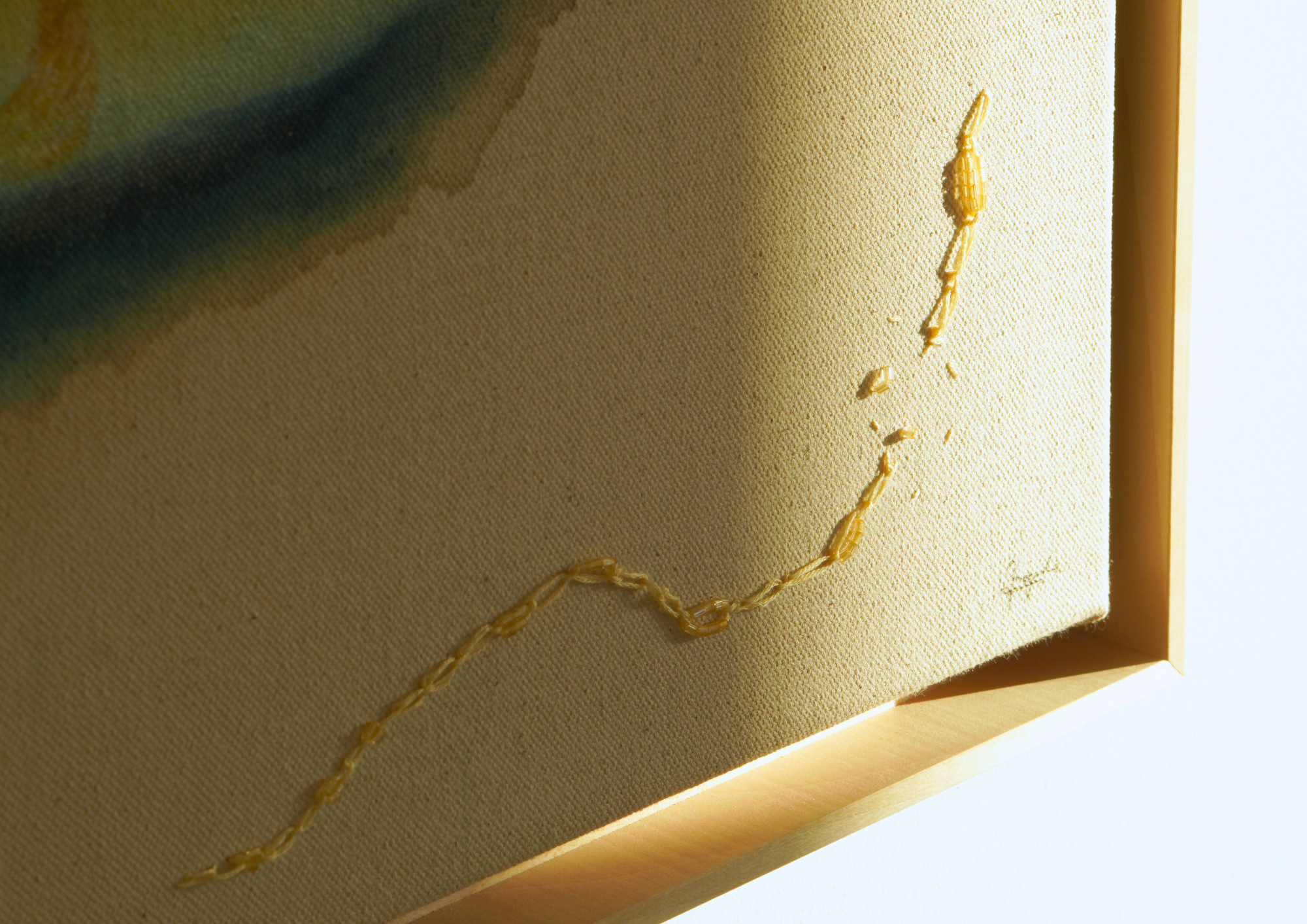 He breaks every chain, christliches Gemälde von Natalie Ingerle