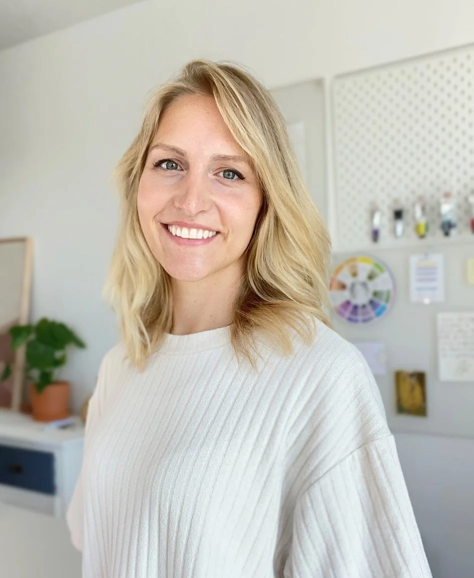 Natalie Ingerle in ihrem Atelier