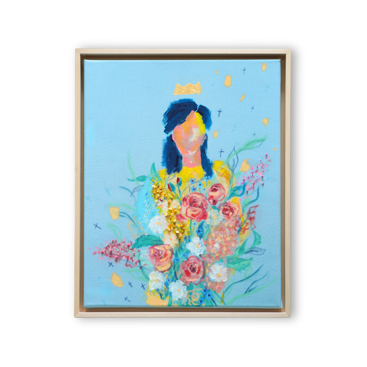 Königstochter, christliches Kunstwerk von Natalie Ingerle