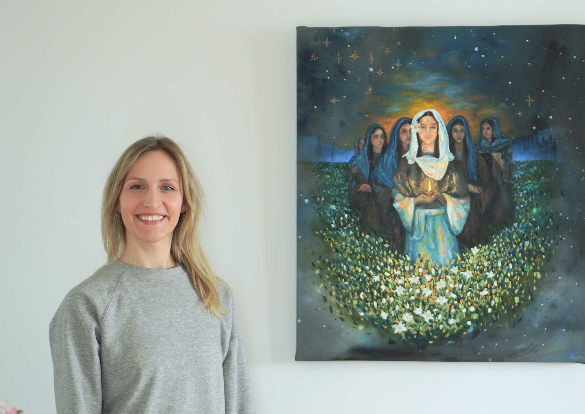 Maranatha, christliches Gemälde von Natalie Ingerle