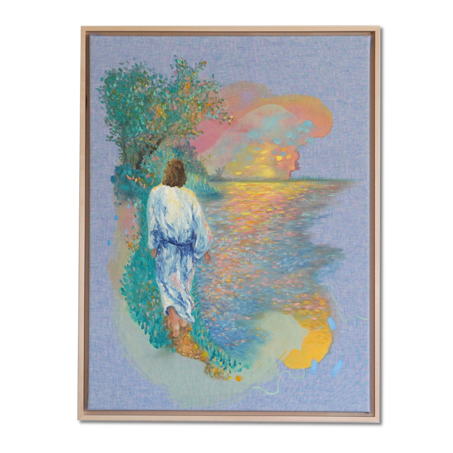 Zu stillen Wassern, christliches Kunstwerk von Natalie Ingerle