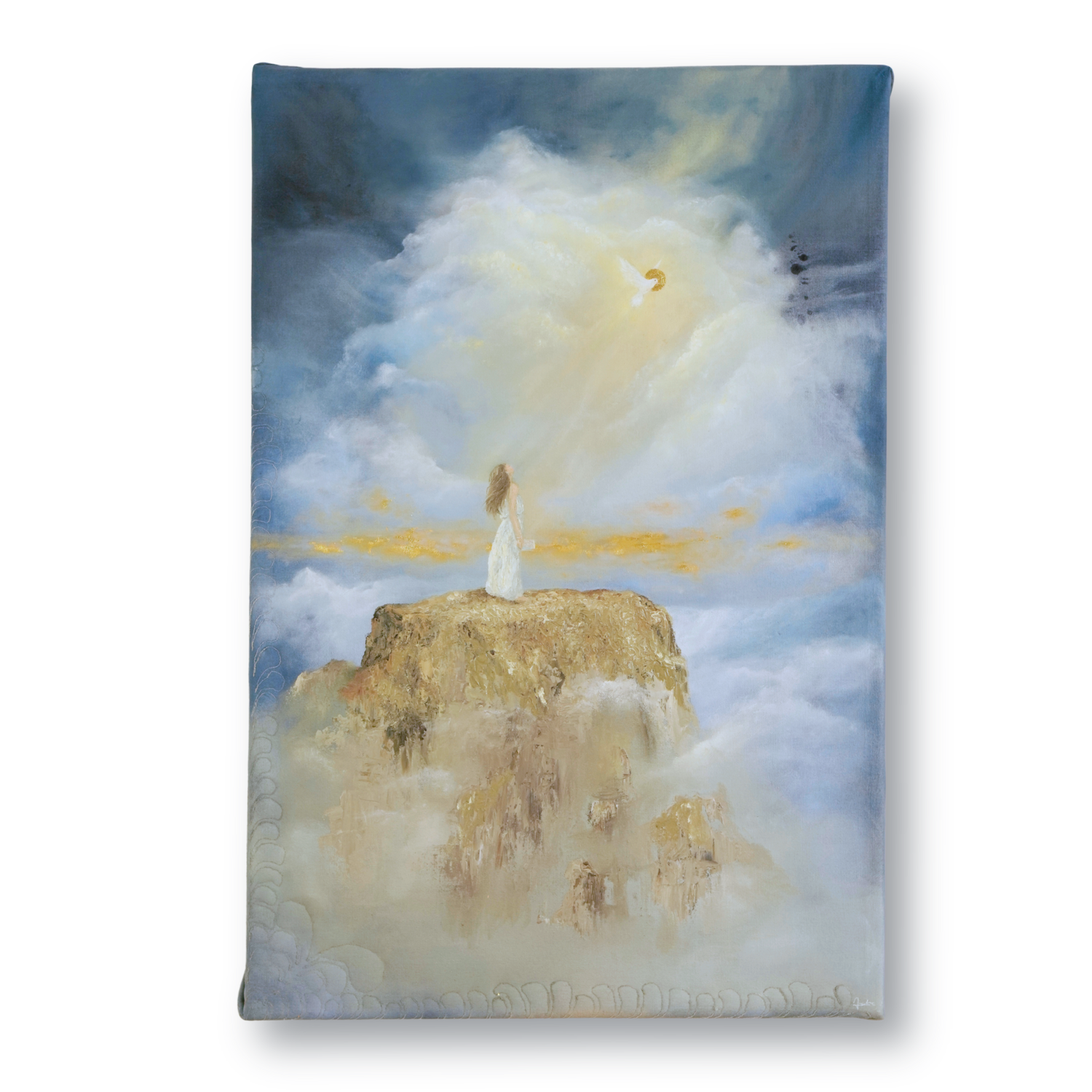 Vom Himmel berührt, christliches Kunstwerk von Natalie Ingerle
