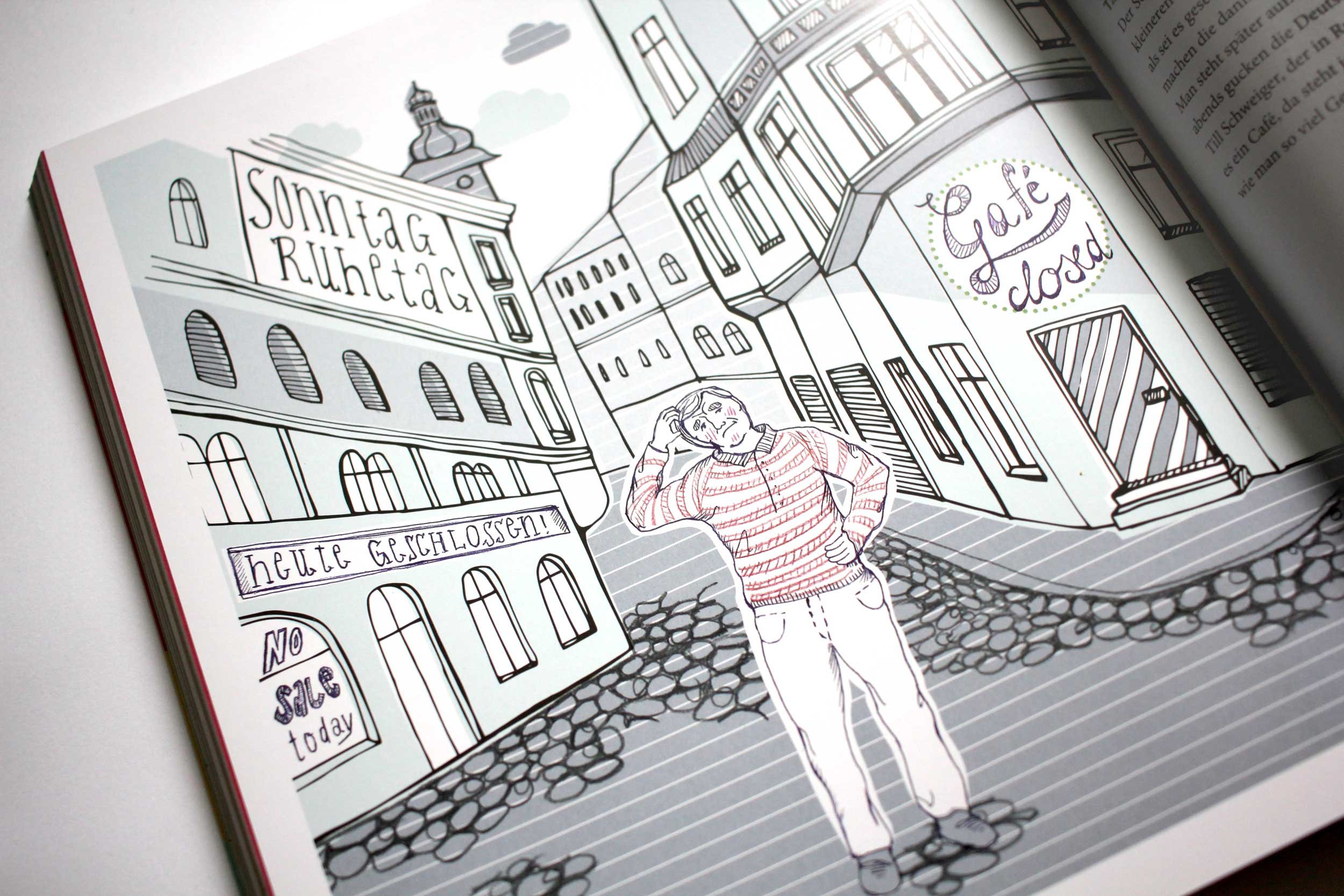 Illustration Buch | Typisch deutsch?