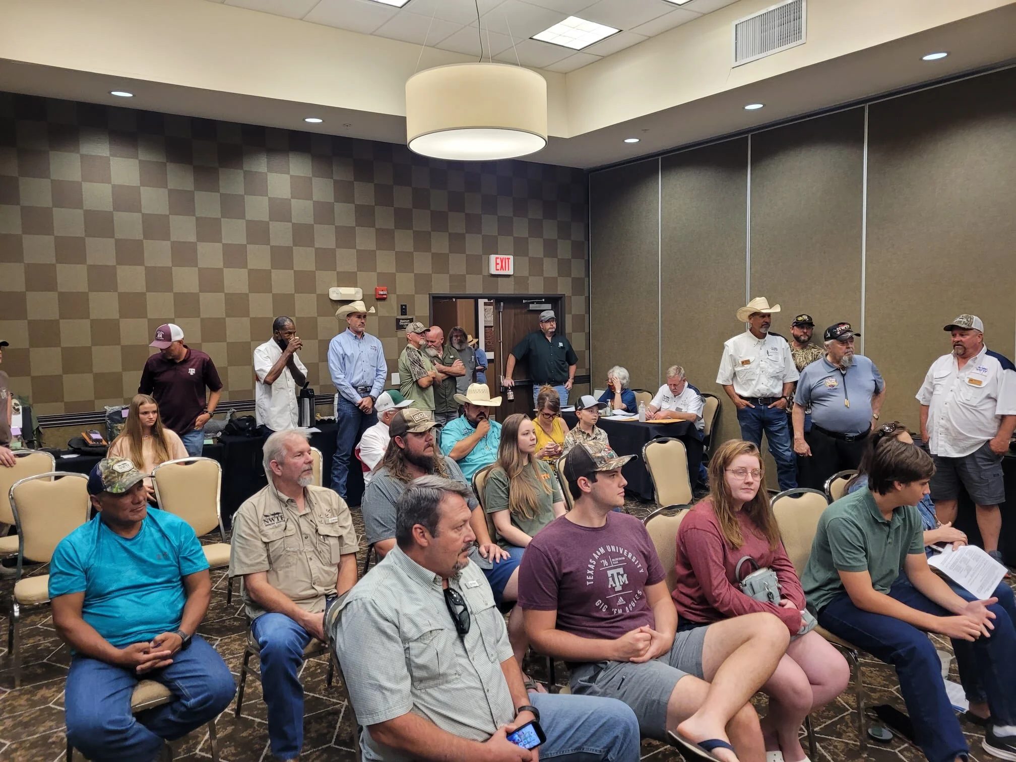 A whole lotta cluckin' and yelpin' goin’ on at the Texas State Turkey Calling Contest last weekend