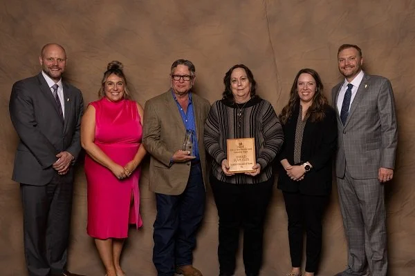 Golden Crescent Chapter was recognized for our achievements at the National Awards Banquet