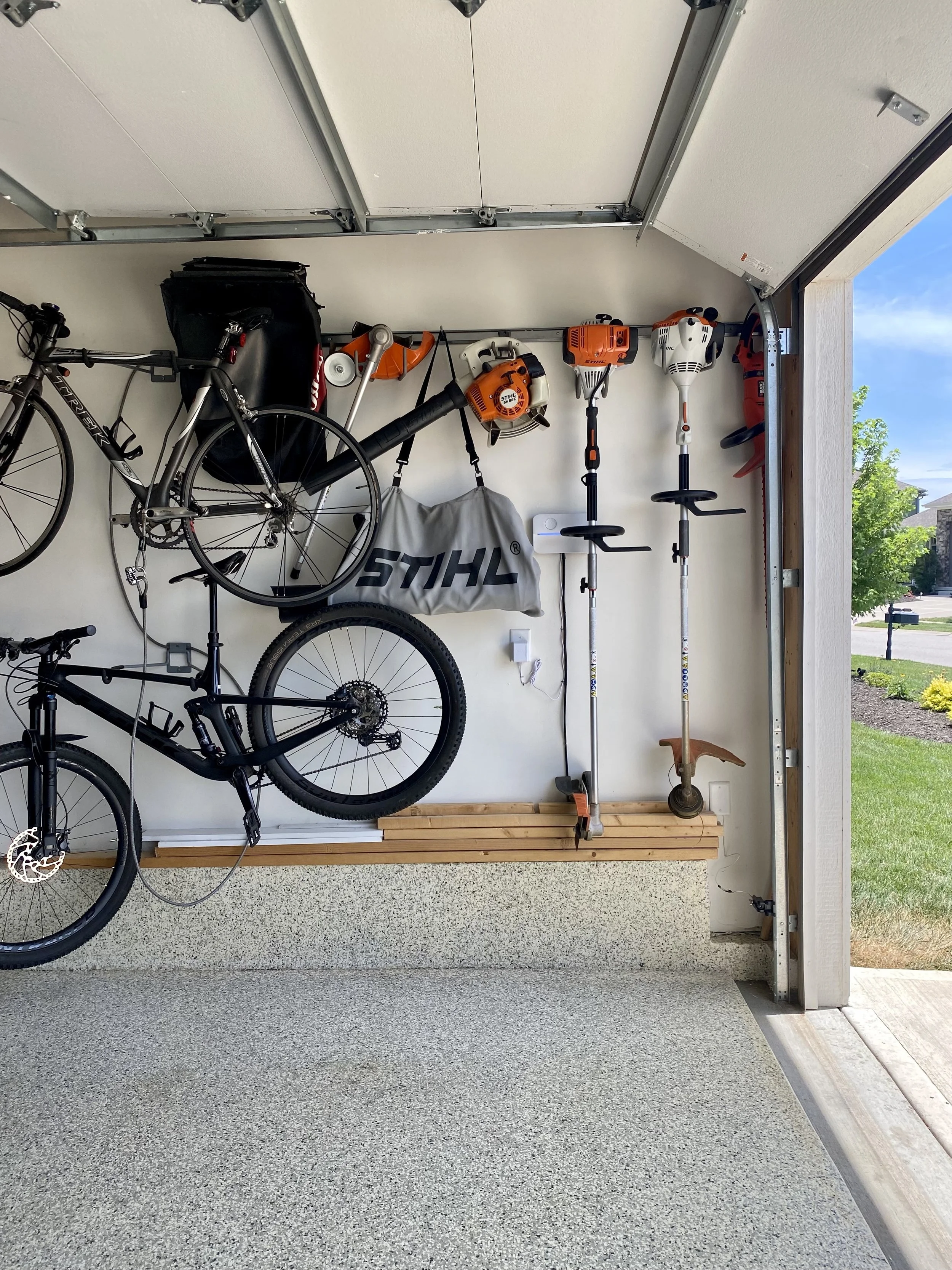 garage wall organization