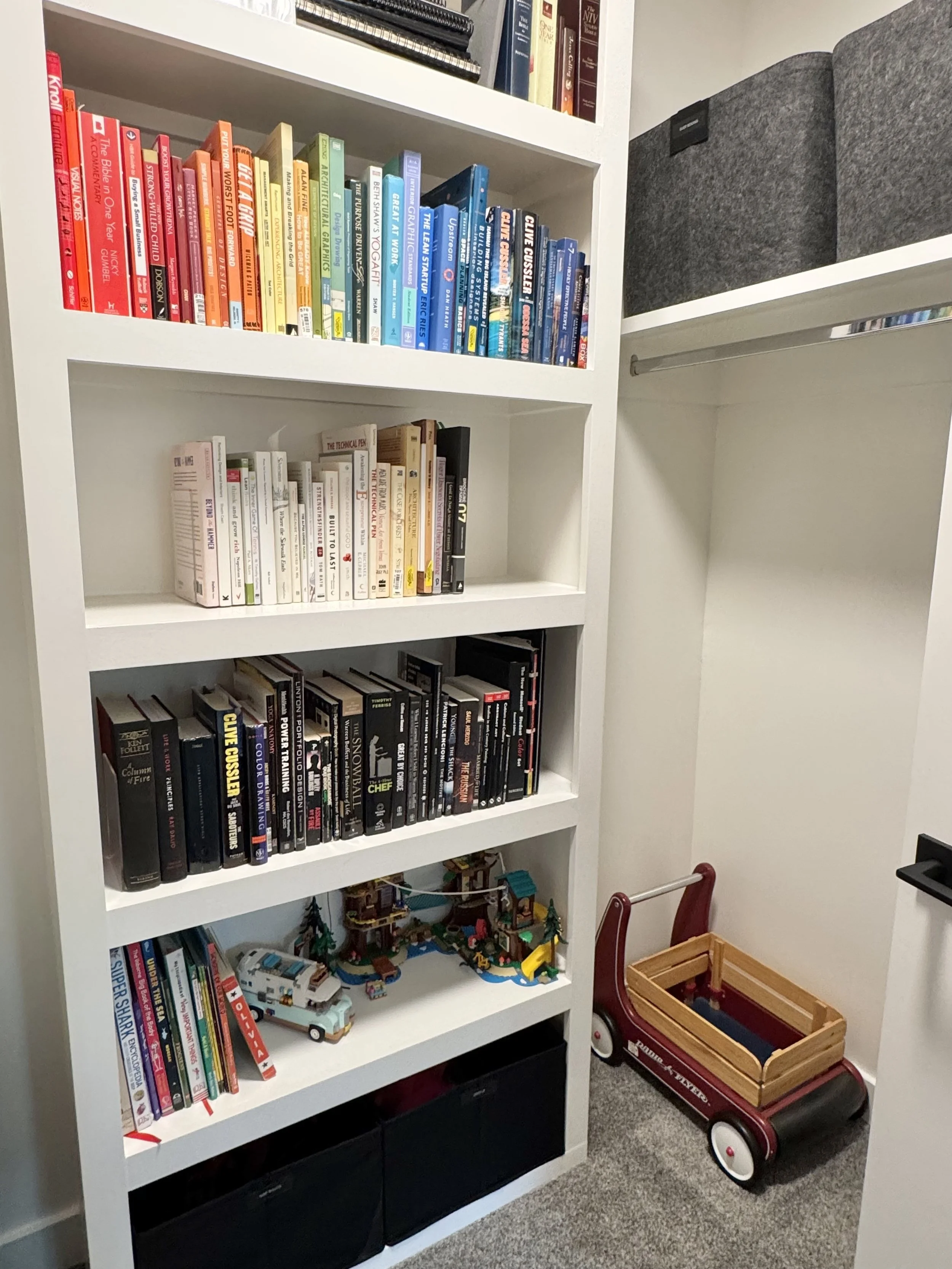 closet prairie village home organizing