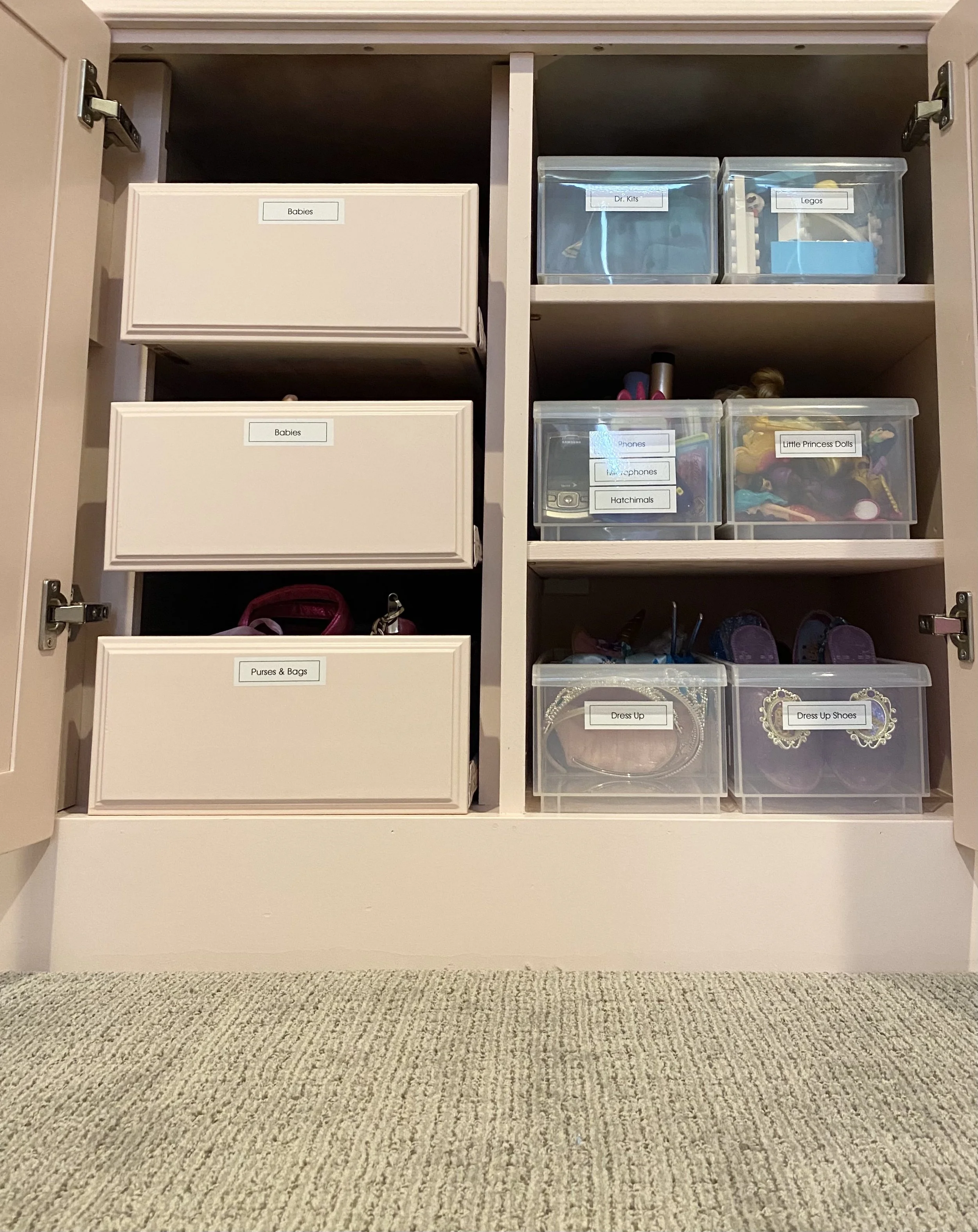 kids family home playroom organization