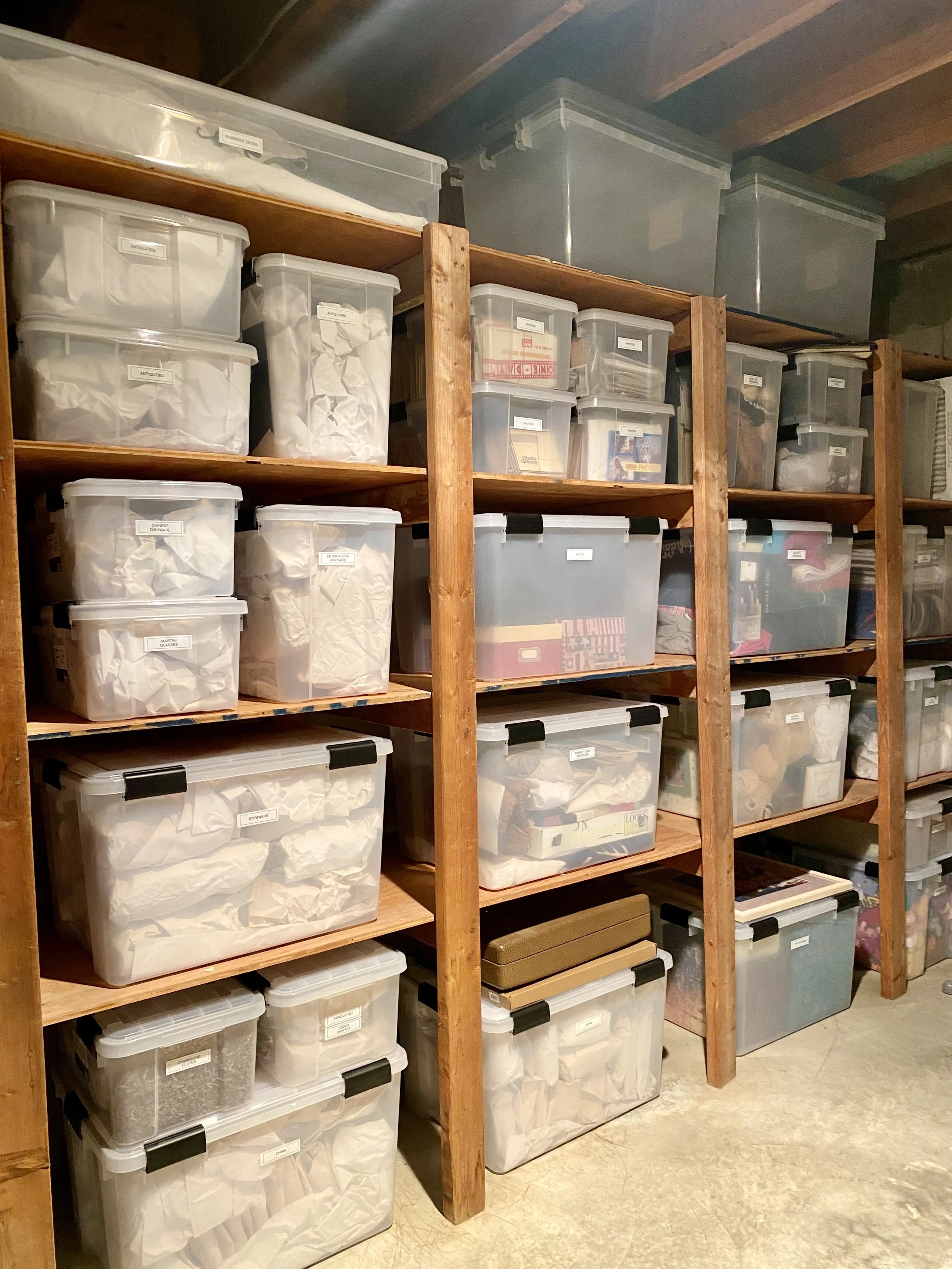 storage room organization