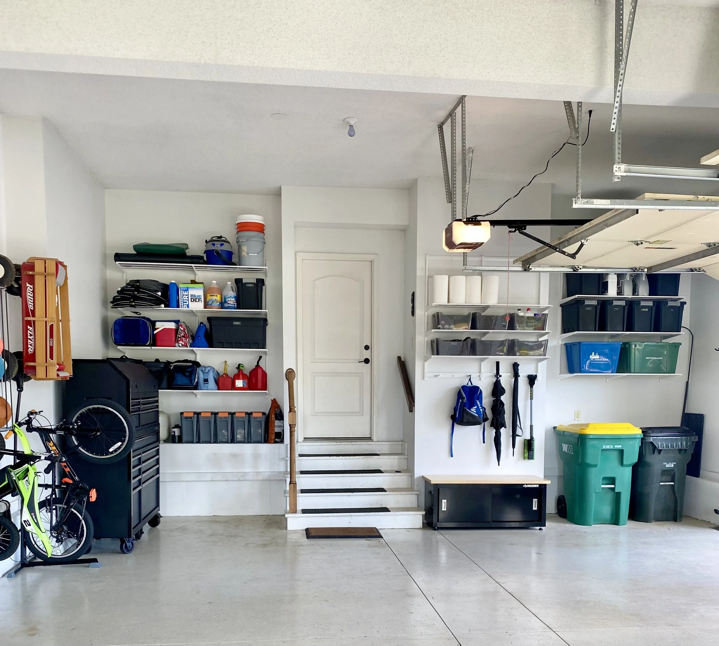 garage organization custom wall systems