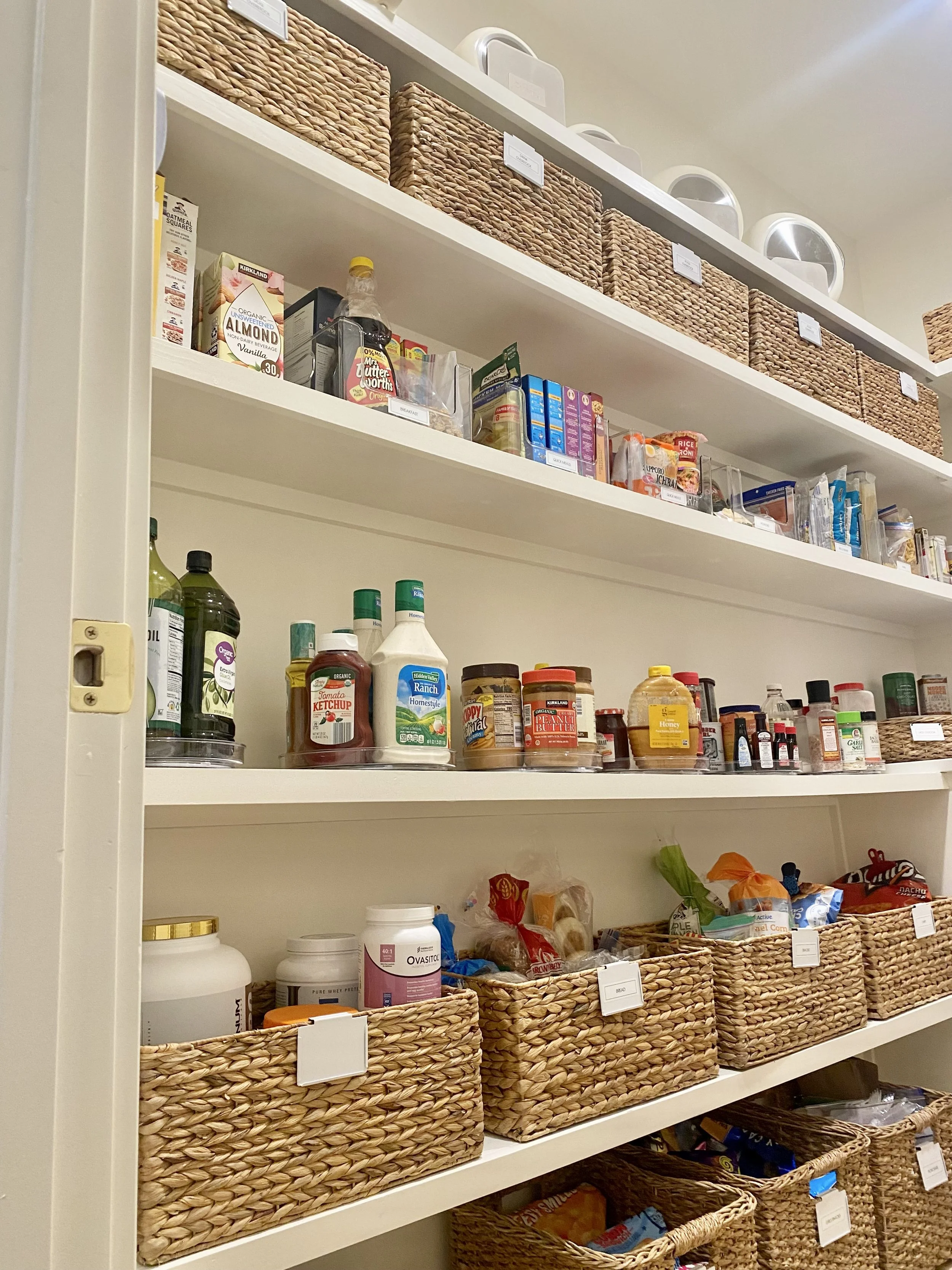 home kitchen walk in pantry organization