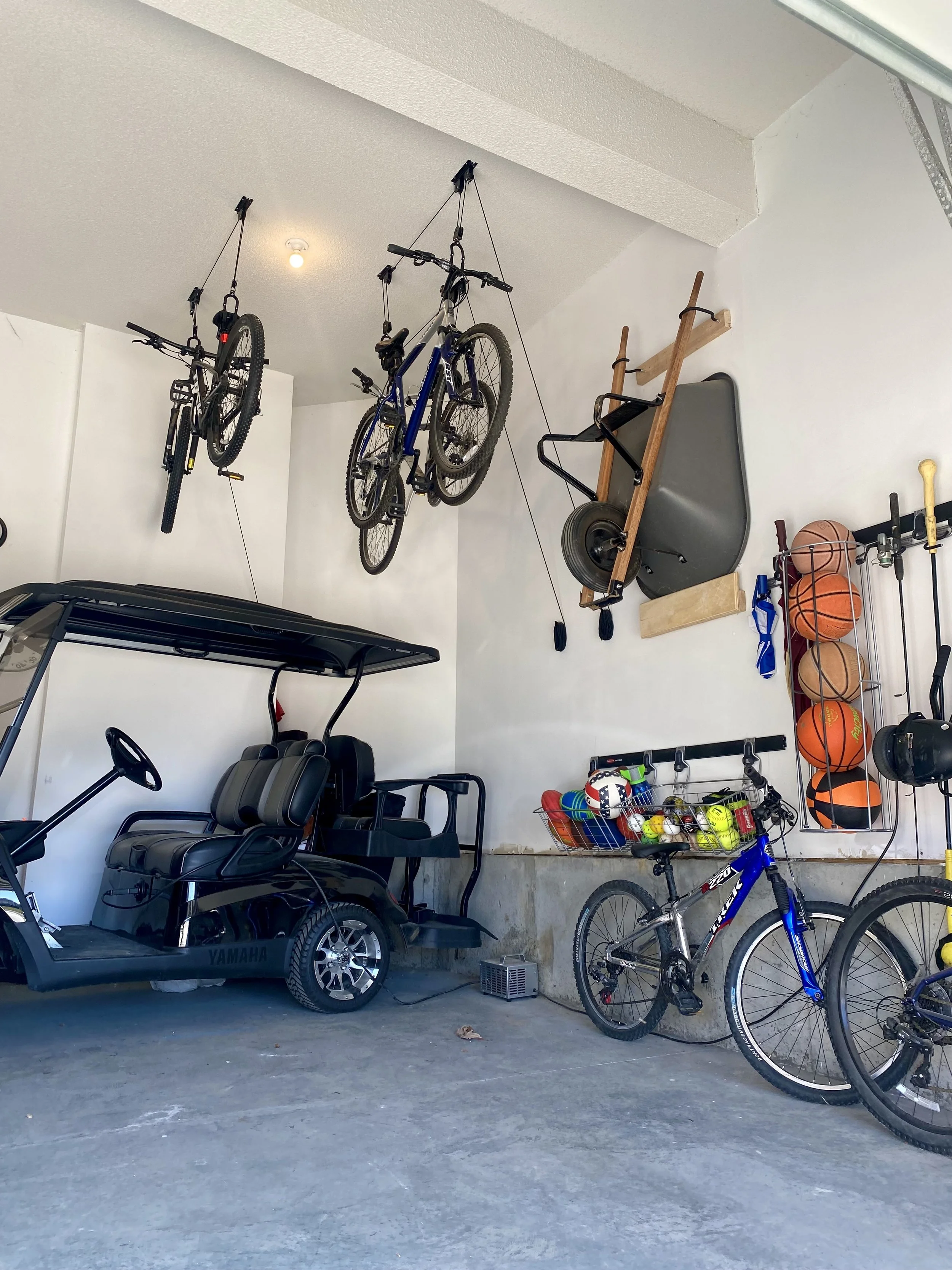 garage bike organization