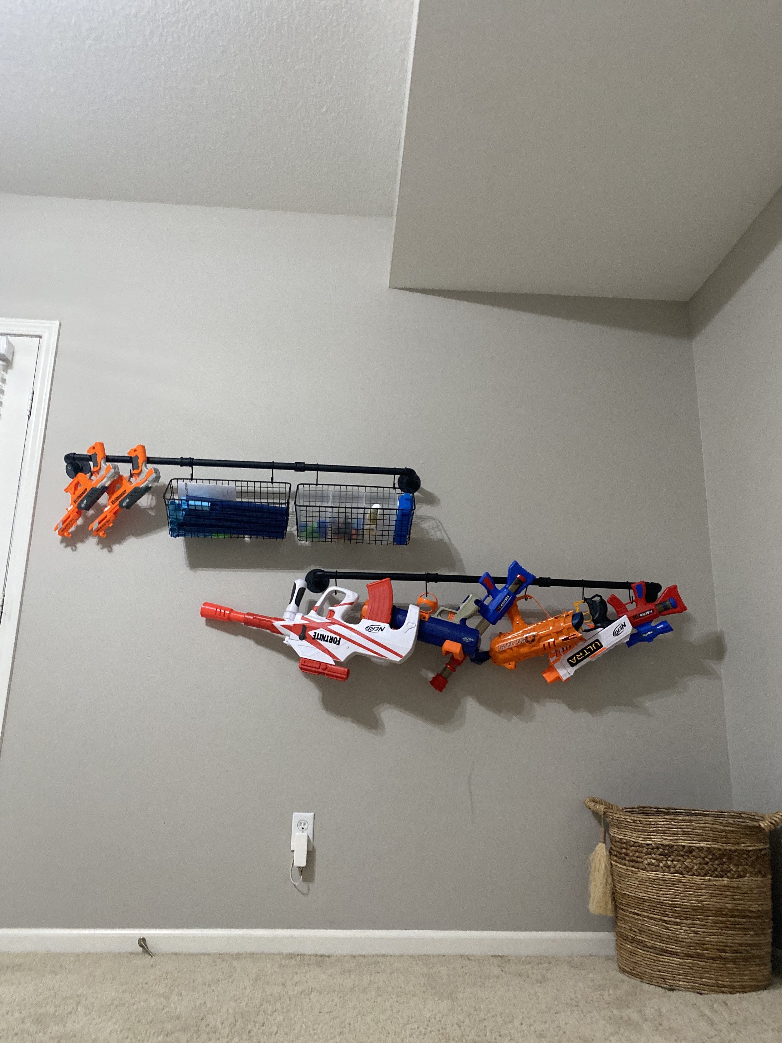 kids family home nerf organization