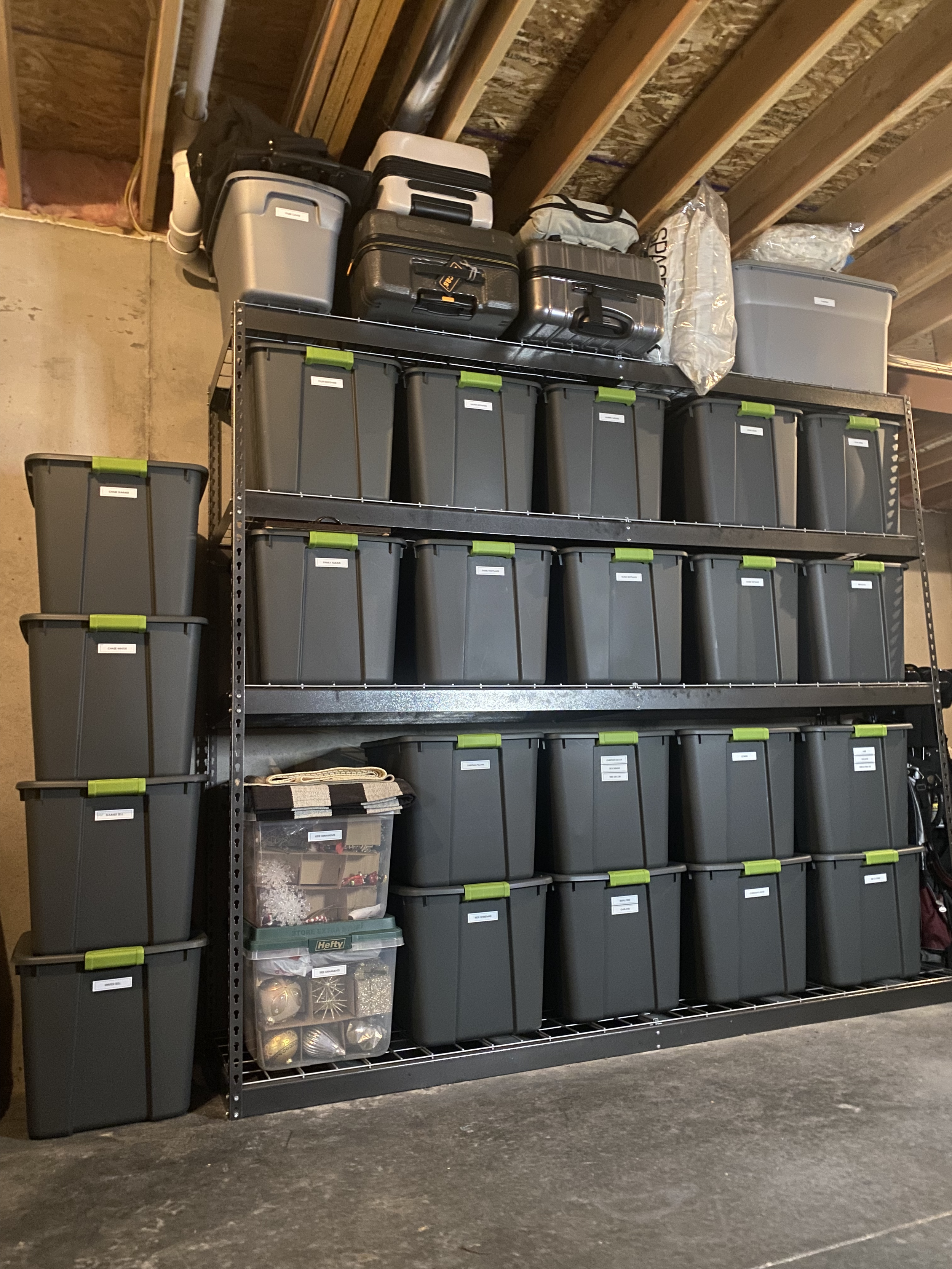 storage room organization