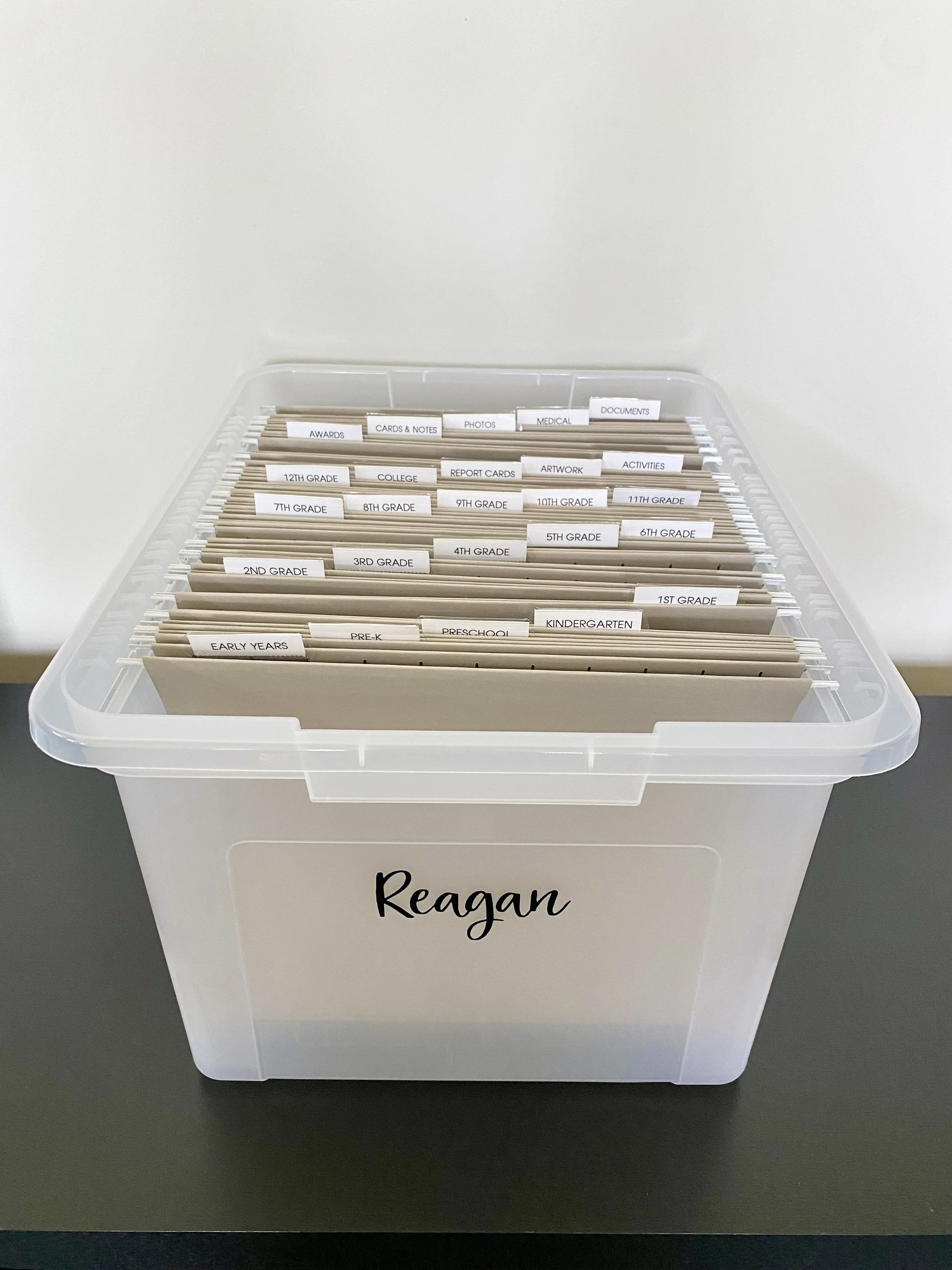 school supplies and paperwork home organizing kansas city
