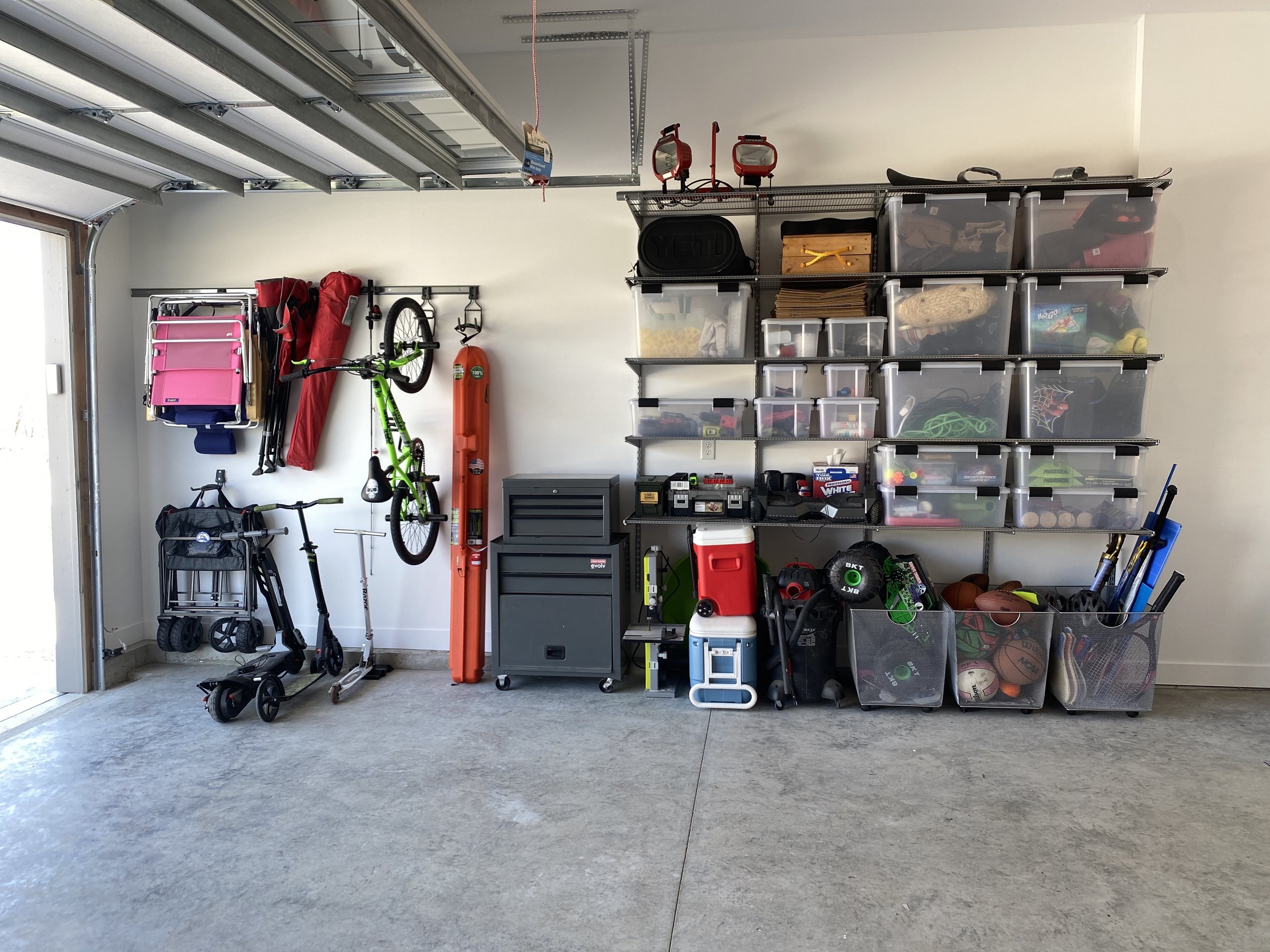 garage organization