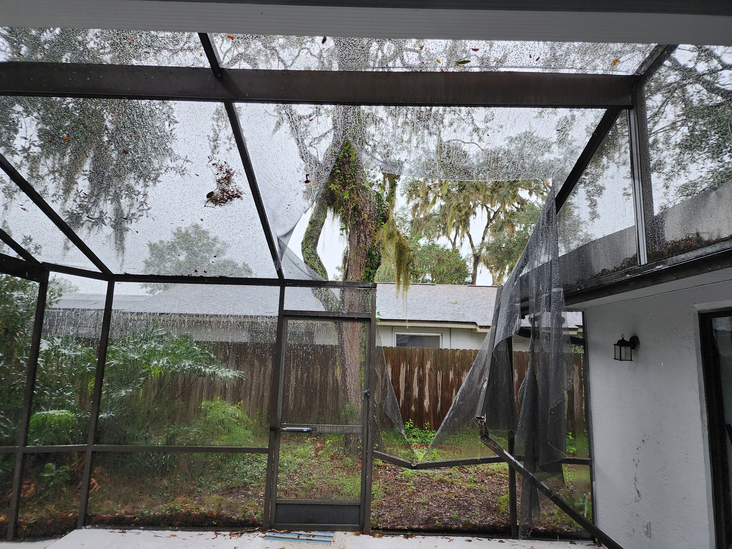 PATIO SCREEN REPAIR