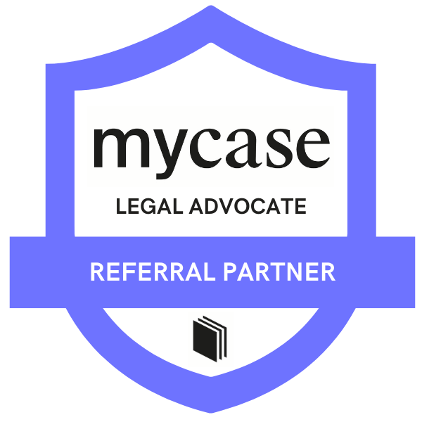 MyCase Partner badge - law firm bookkeeping services