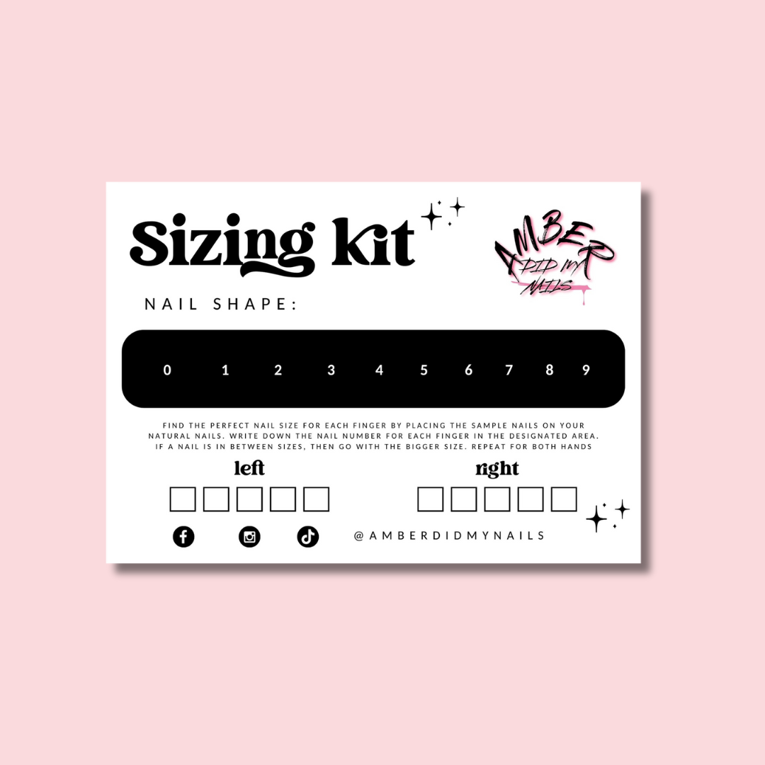 START HERE 💅🏾Press-On Sizing Kit