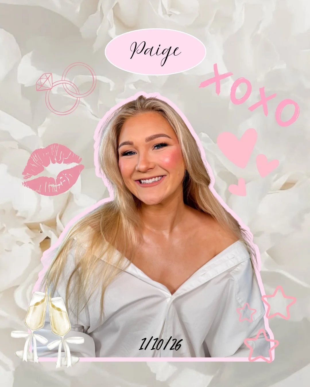 Trial Day vs. Wedding Day 👰🏼&zwj;♀️🤍

✨Paige came to her trial with plenty of inspiration photos. We started with a soft, matte smokey eye to see how she felt about it before deciding whether to incorporate shimmer.

🤍After the trial, she realize