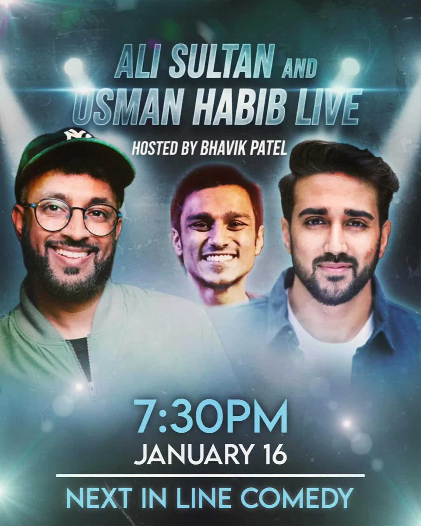 Ali Sultan and Usman Habib are bringing hilarious takes on culture, family, and being brown in America this Friday at Next In Line! Grab your tickets from the link in our bio now 🎟️🔥