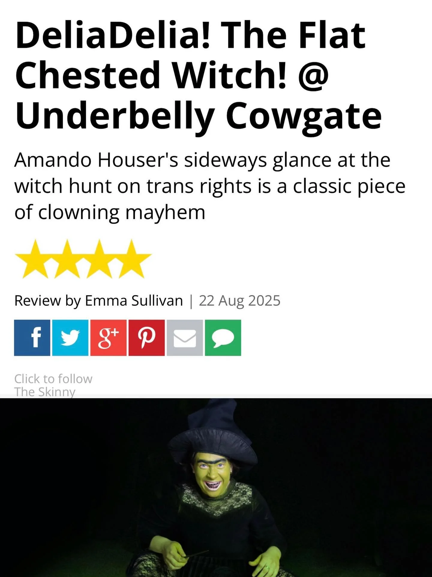 Don&rsquo;t miss a &ldquo;classic piece of clowning mayhem&rdquo; this Saturday at Next In Line! Tickets available at the link in bio 🎟️