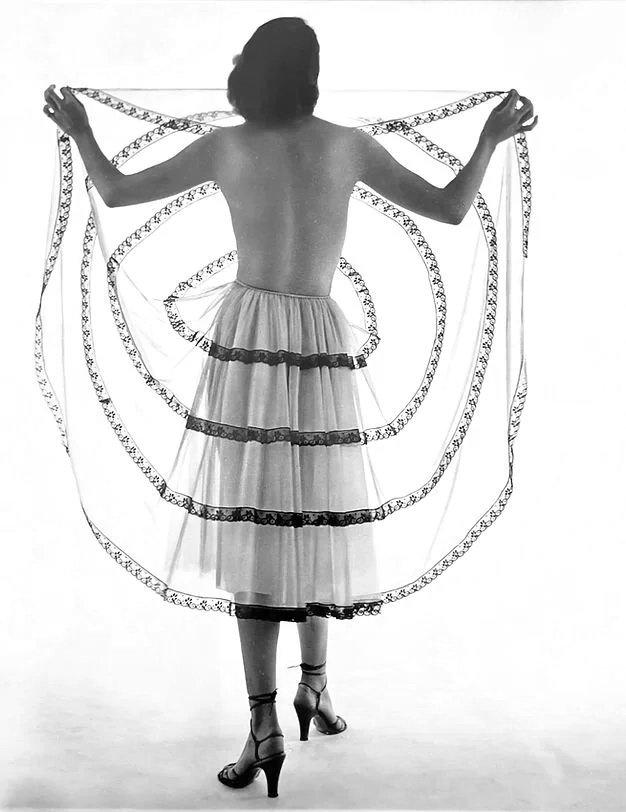 Lingerie design by Helen Hoie, c. 1950s. Courtesy Bridgehampton Museum.