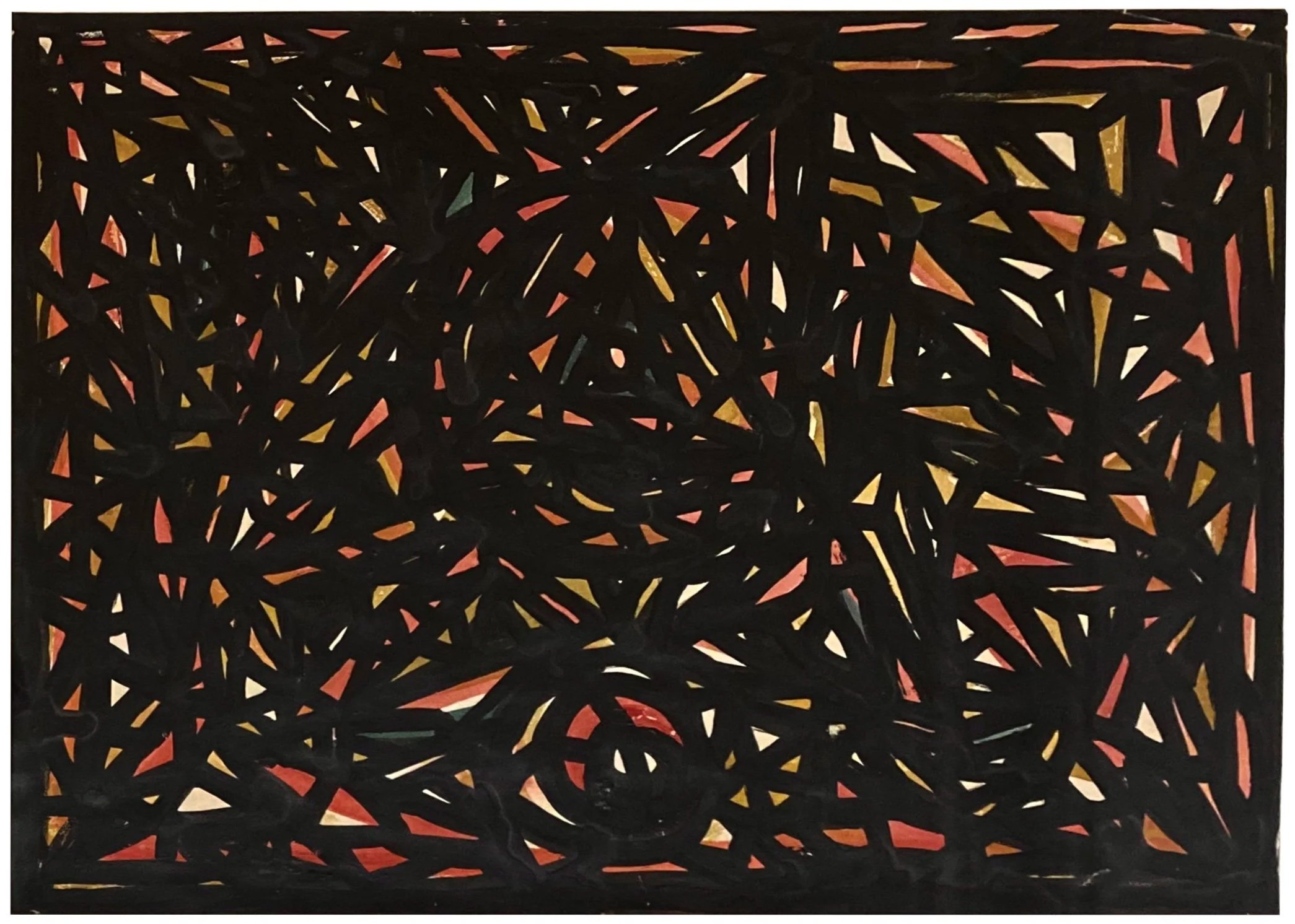 Timothy Hennessy, Untitled [Greece], 1957, ink and watercolor on paper, 10 1/4 x 14 1/2 inches: $2,000