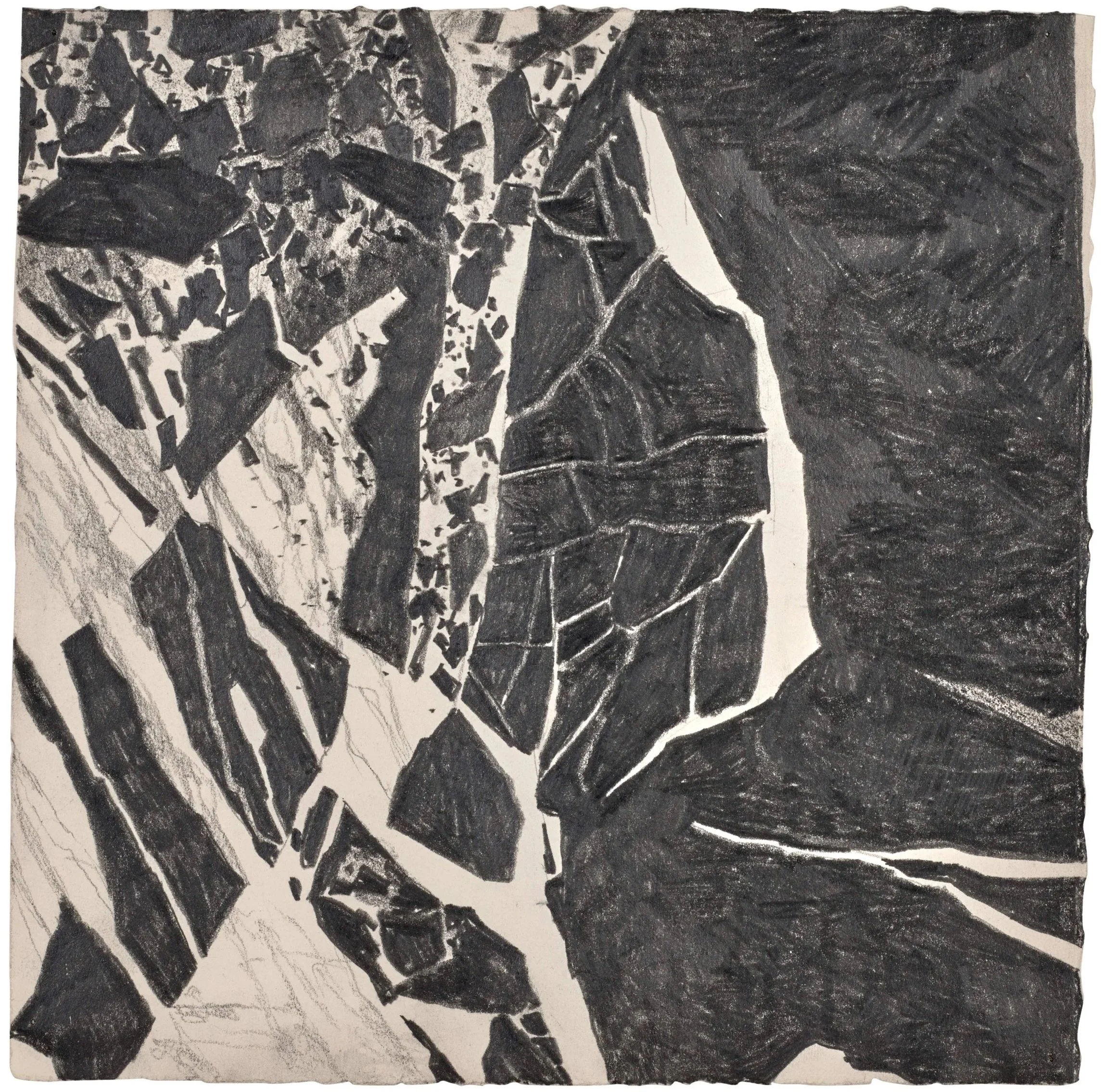 John Willenbecher, N.A.D. [18. VI. 86], 1986, graphite on paper, 8 1/2 x 8 1/2 inches