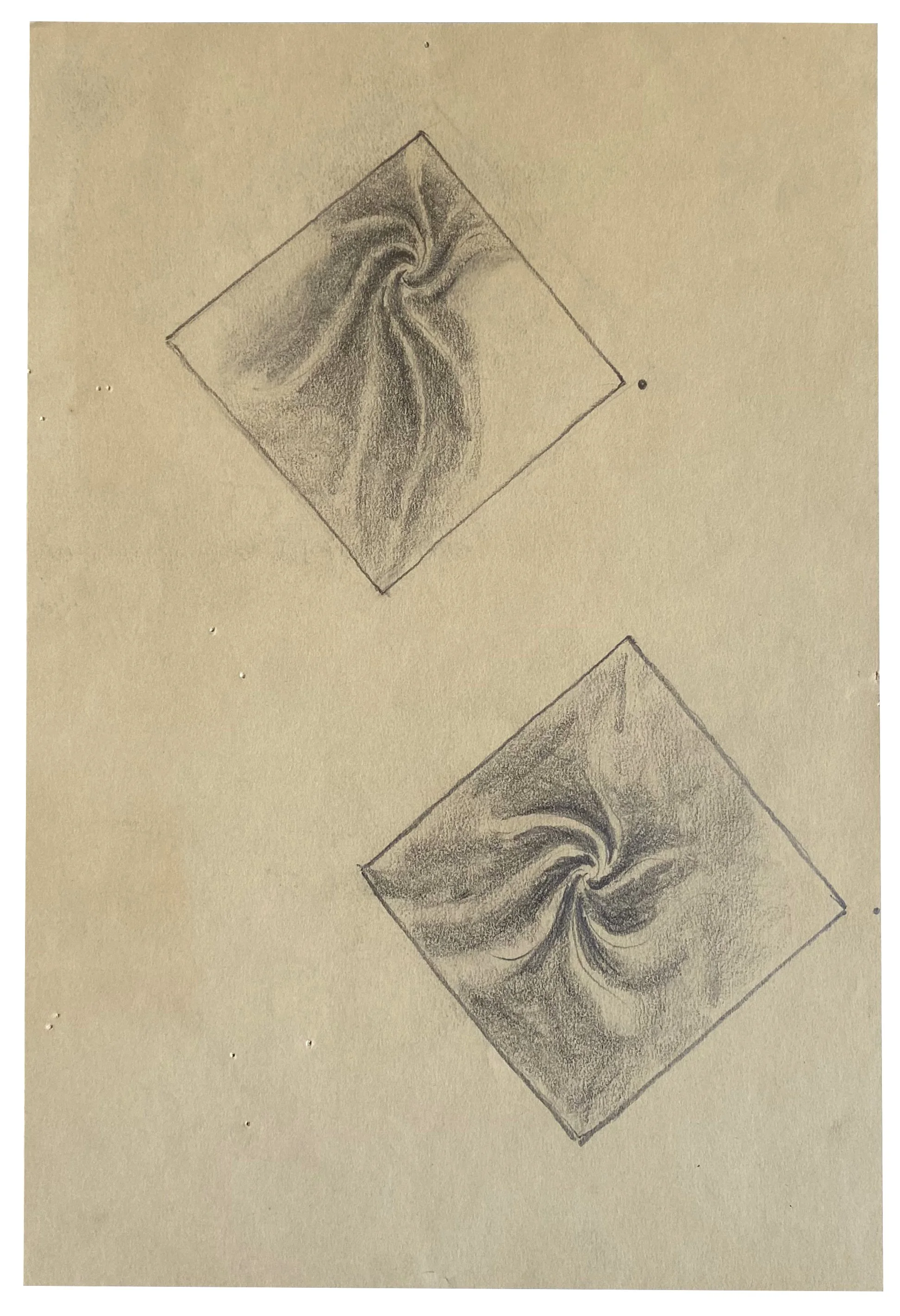 Sewell Sillman, Untitled [Sketch], c. 1970, graphite on paper, 11 5/8 x 7 7/8 inches