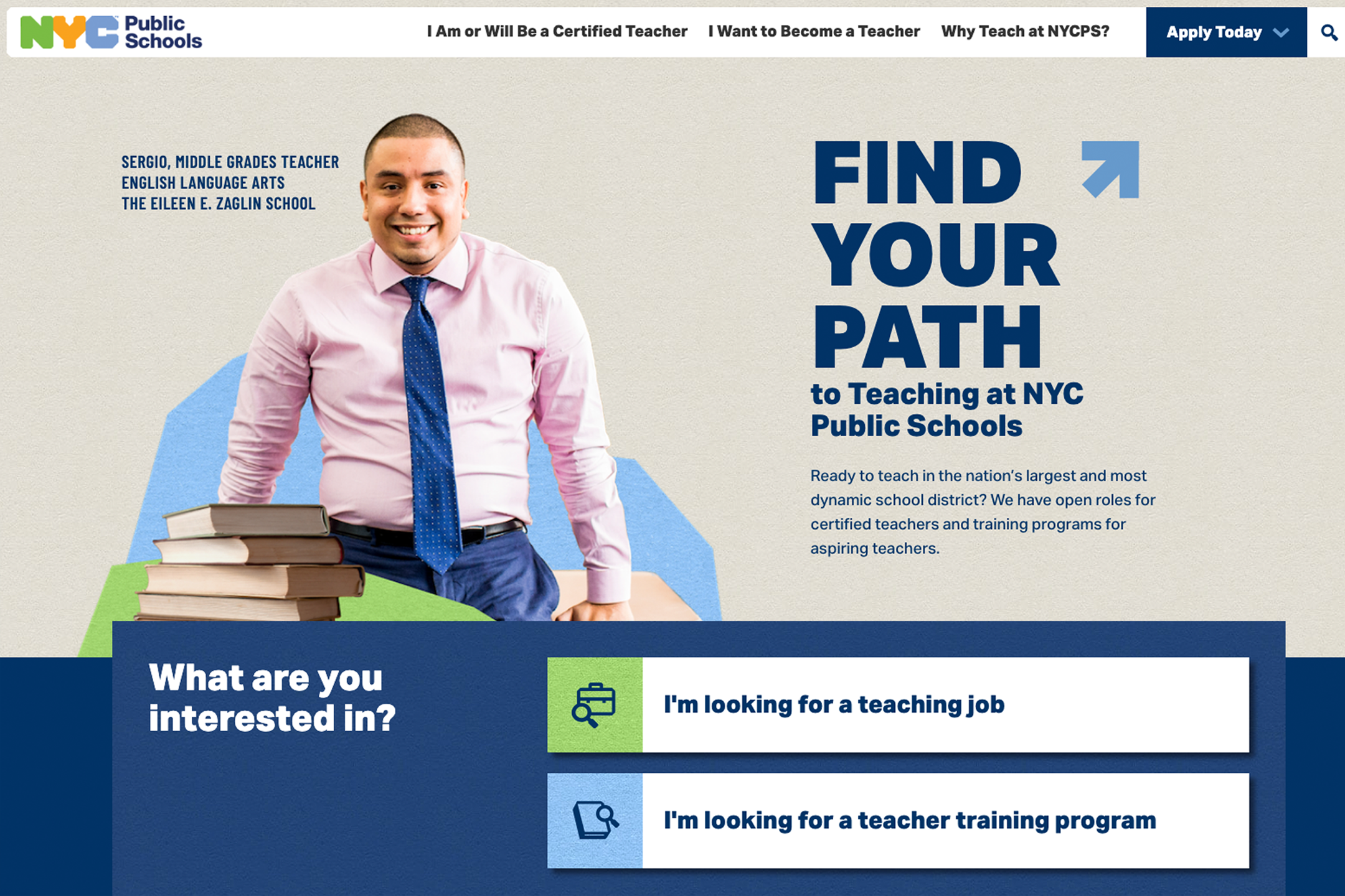 Website NYC Public Schools