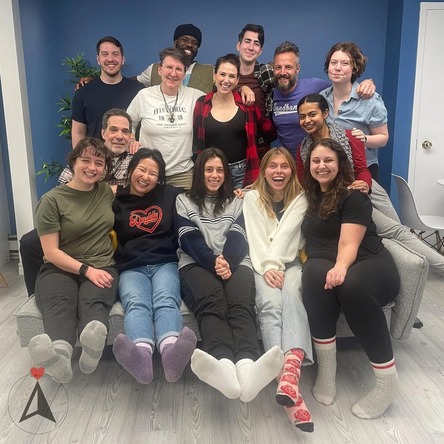 A big MAP welcome to our newest members! Completing Orientation, the course all actors take when joining the studio, this group came to PLAY, to feel and to share their awesome &amp; unique hearts in story. We&rsquo;re excited to be adding such a lar