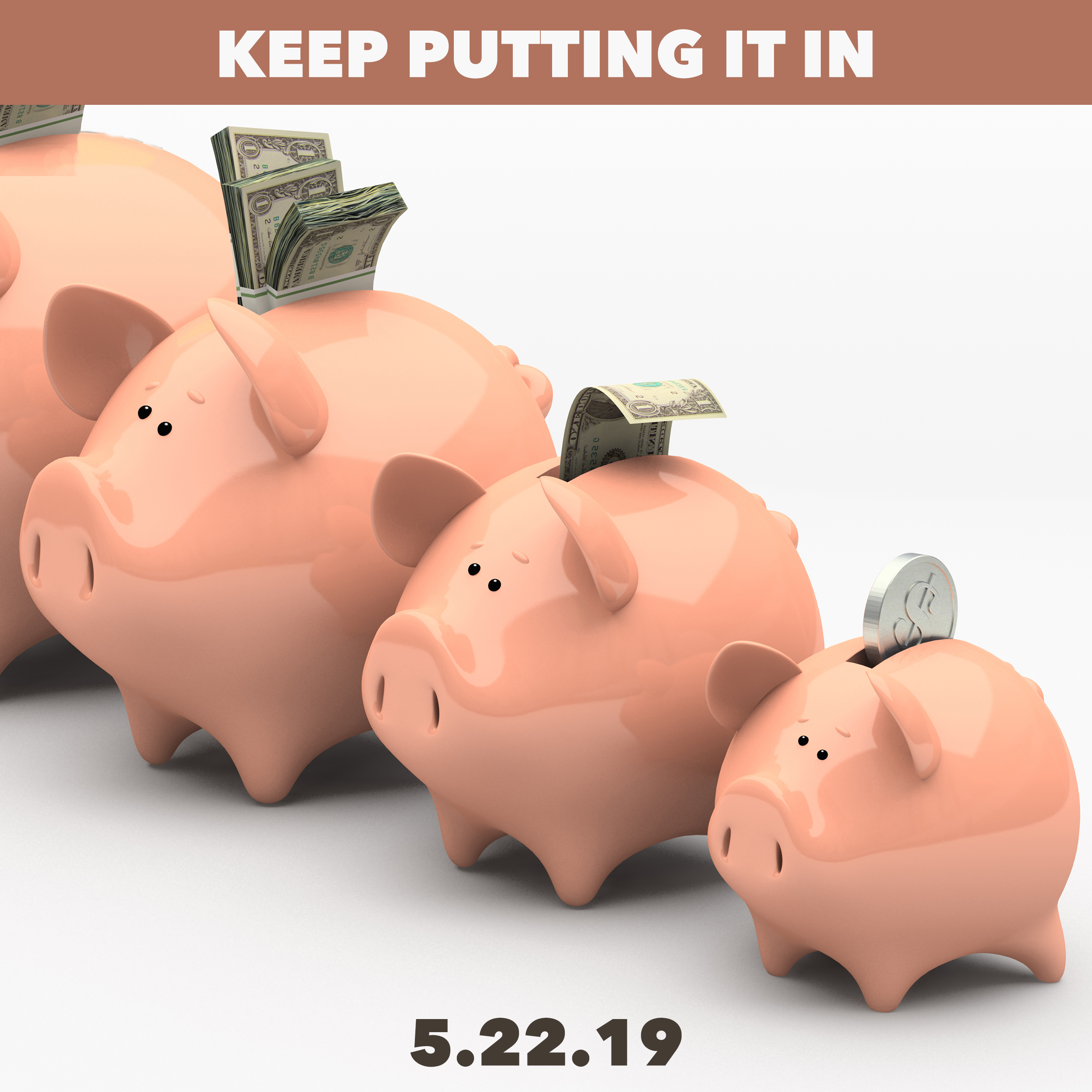 Invest money the same way you earn it.  