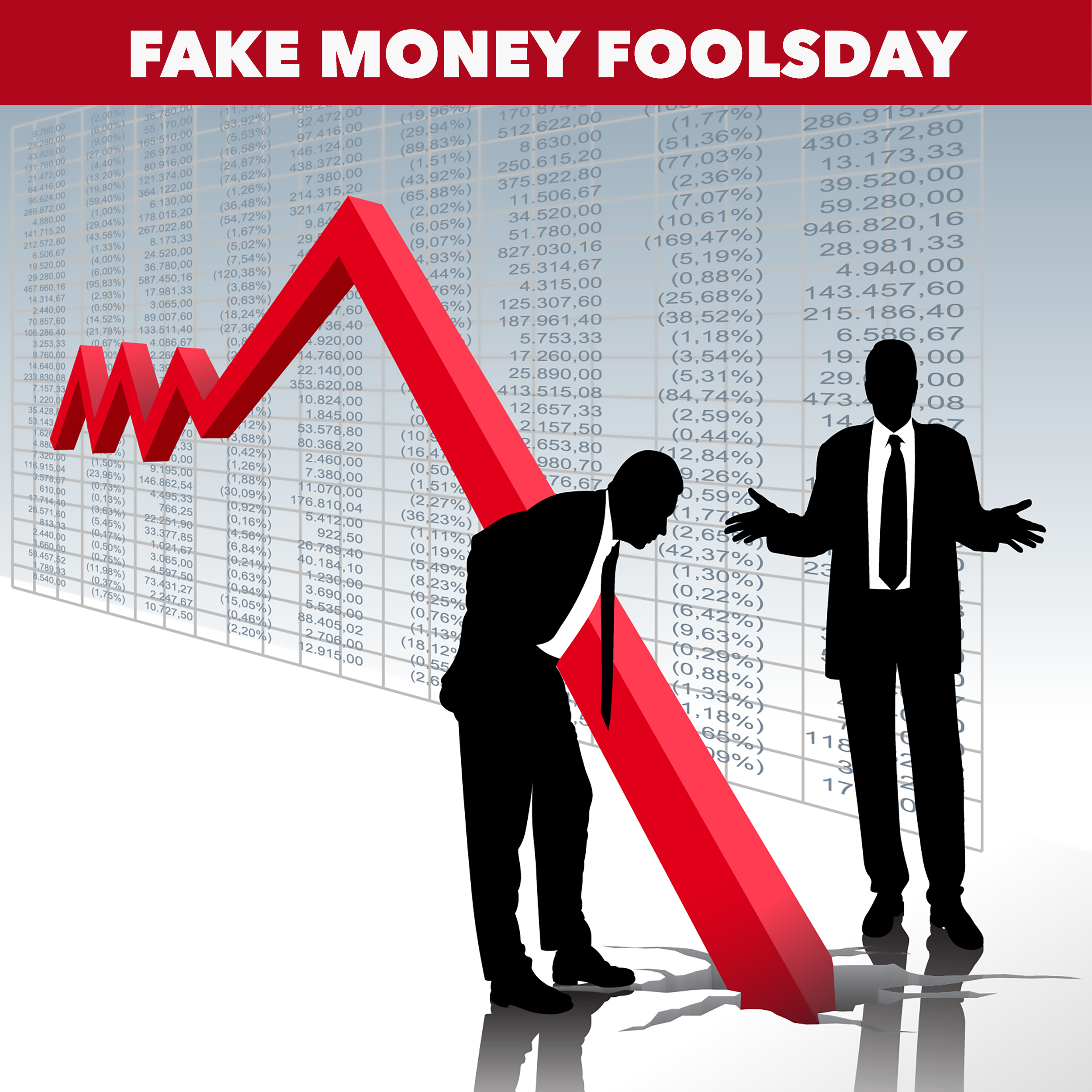 Market rises while the Dow plunges by near record amount