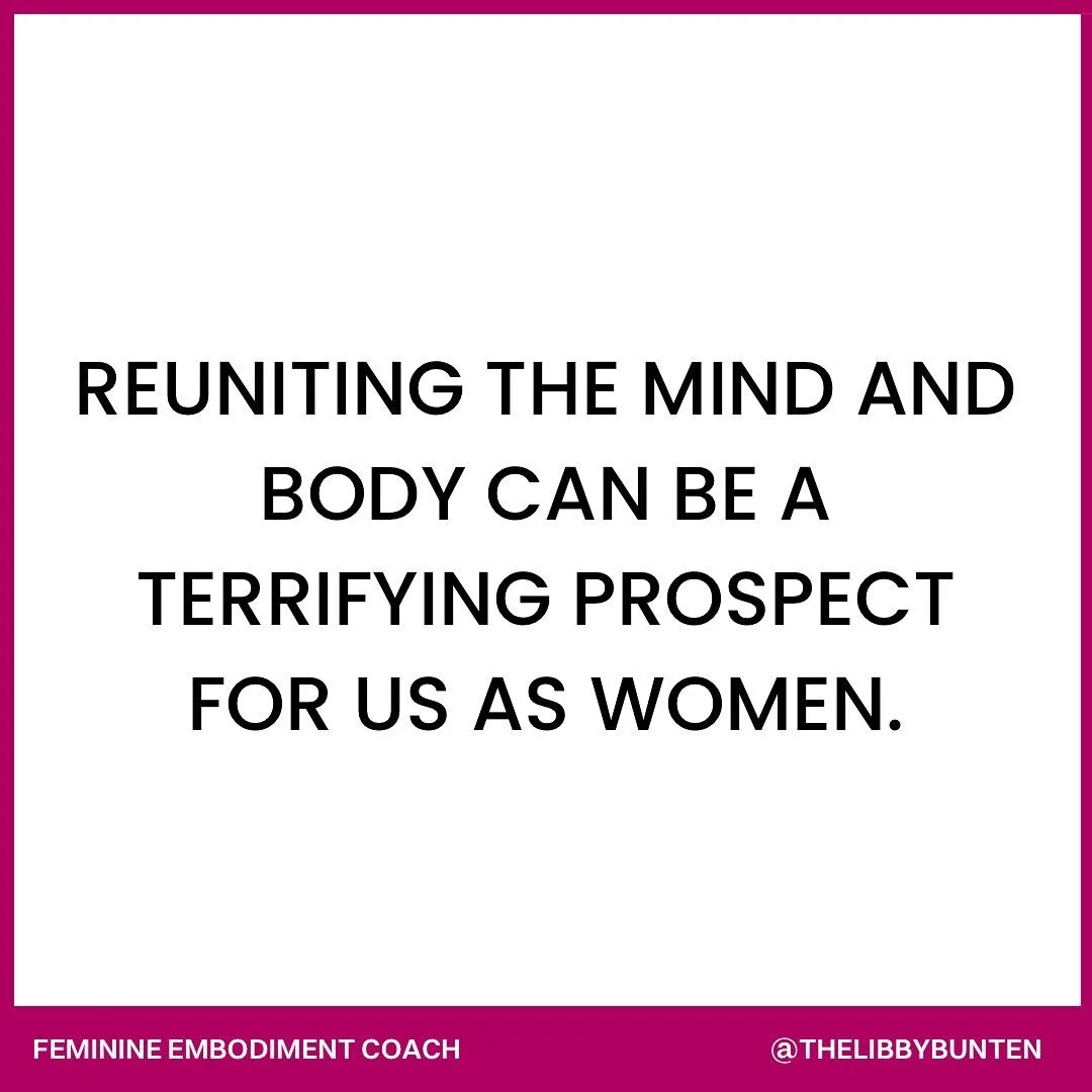What is your body telling you, sister? Can you hear her?
&bull;
Seems like a simple question, but it&rsquo;s so not simple. The complicated truth is that we get taught to abandon our body - to override our unexplained inner knowing to align with what