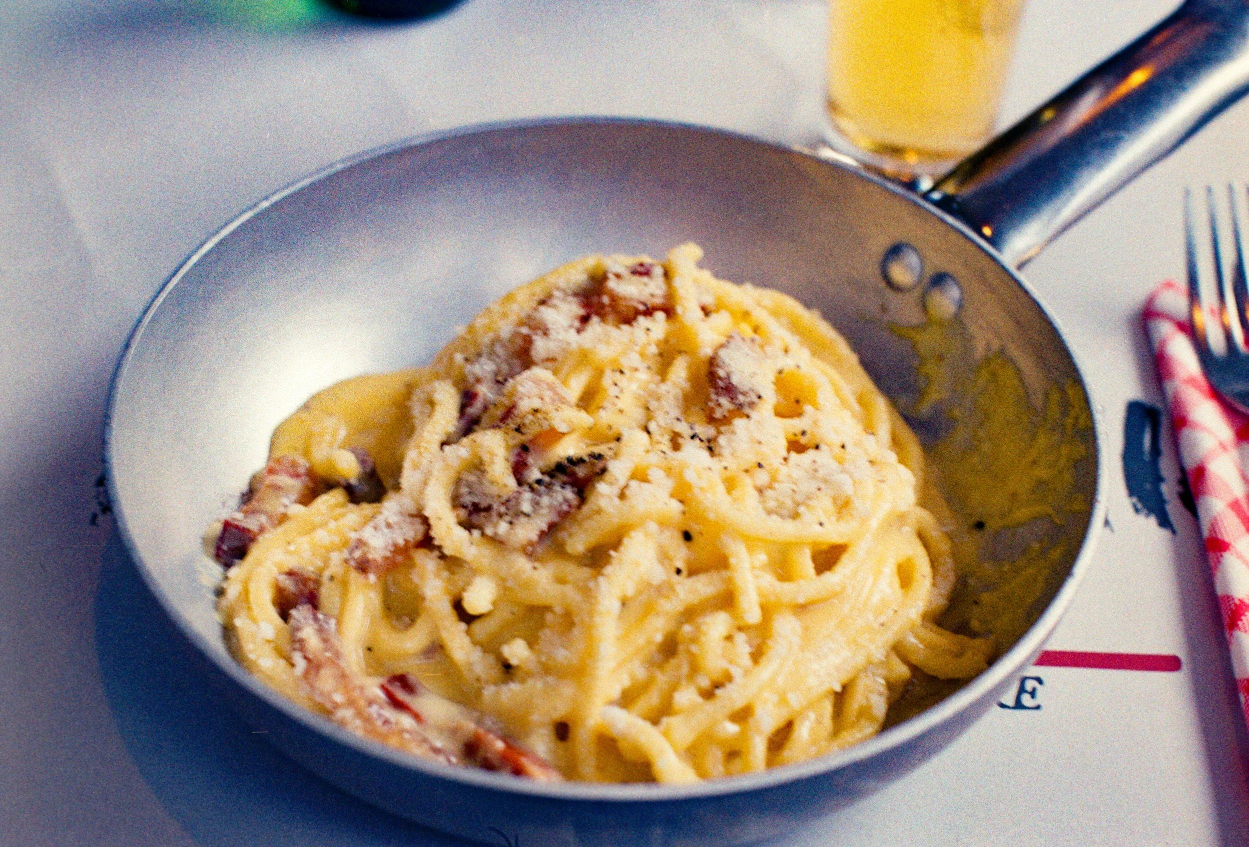 What I Eat After Service: Spaghetti Carbonara