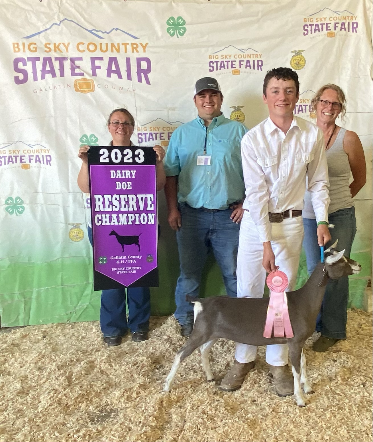 2023 Big Sky State Fair Reserve Champion in Dairy Goat