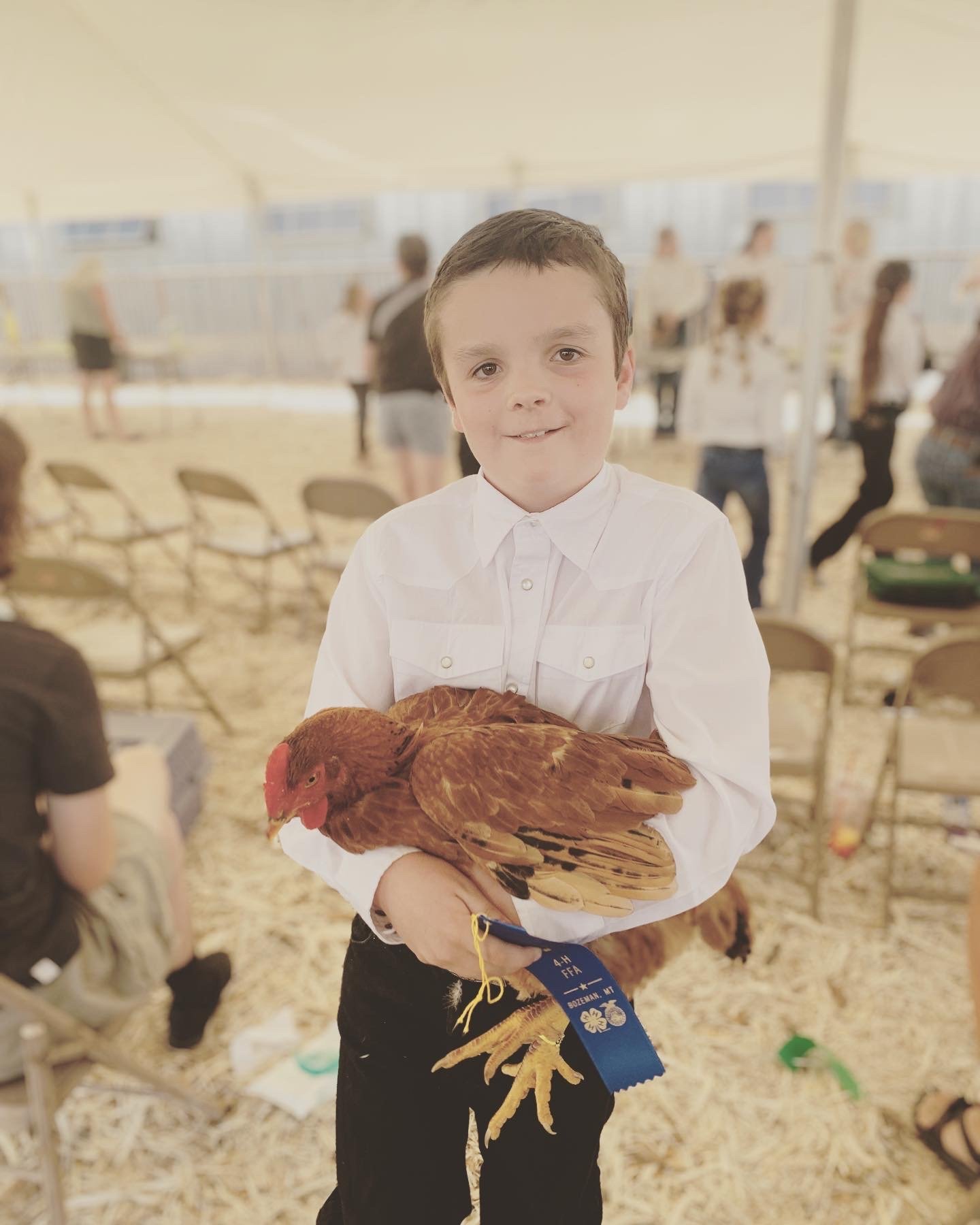 Big Red Broiler at the Big Sky State Fair, 2023