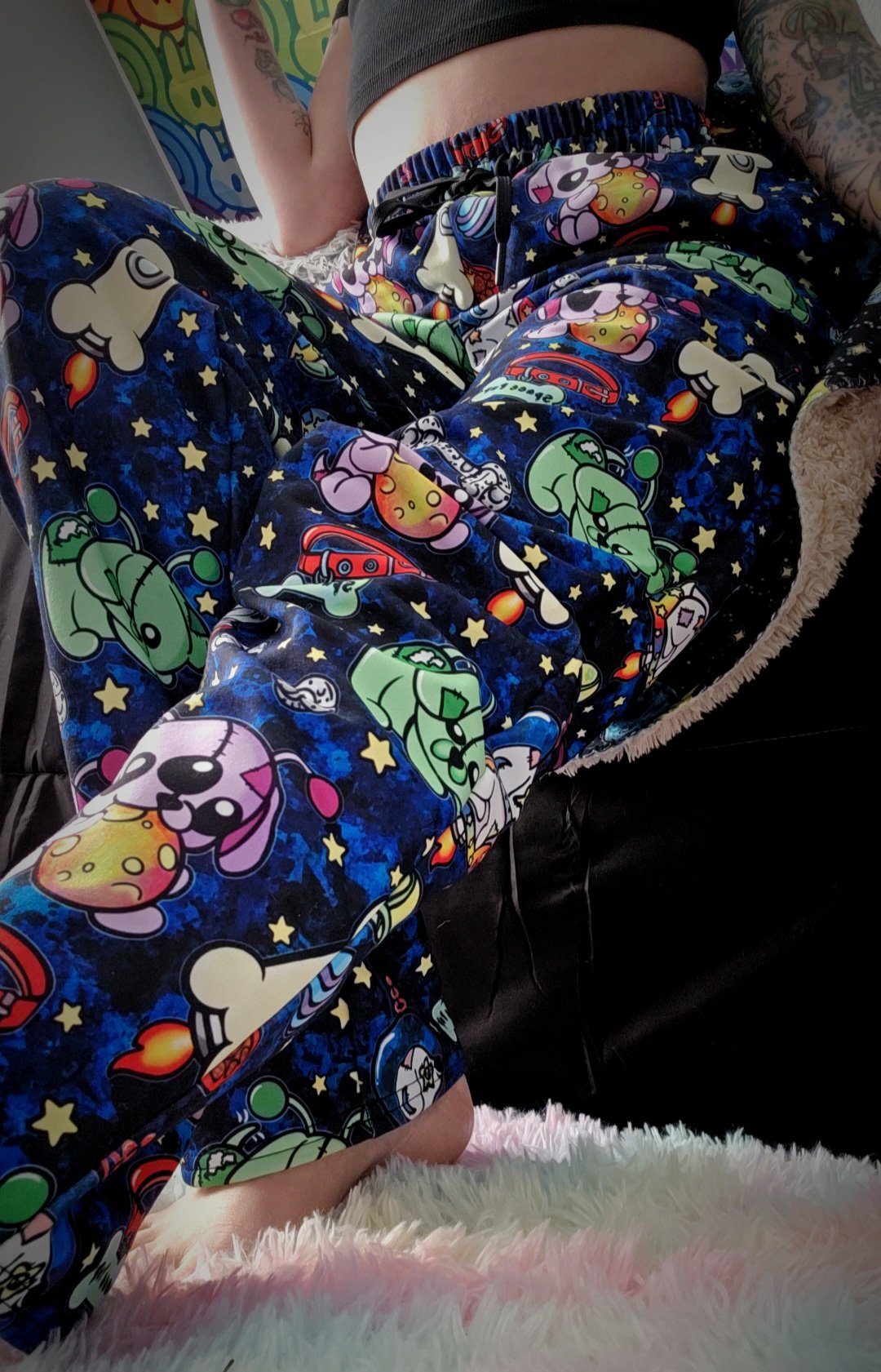 Sweat Pants: Space Pup