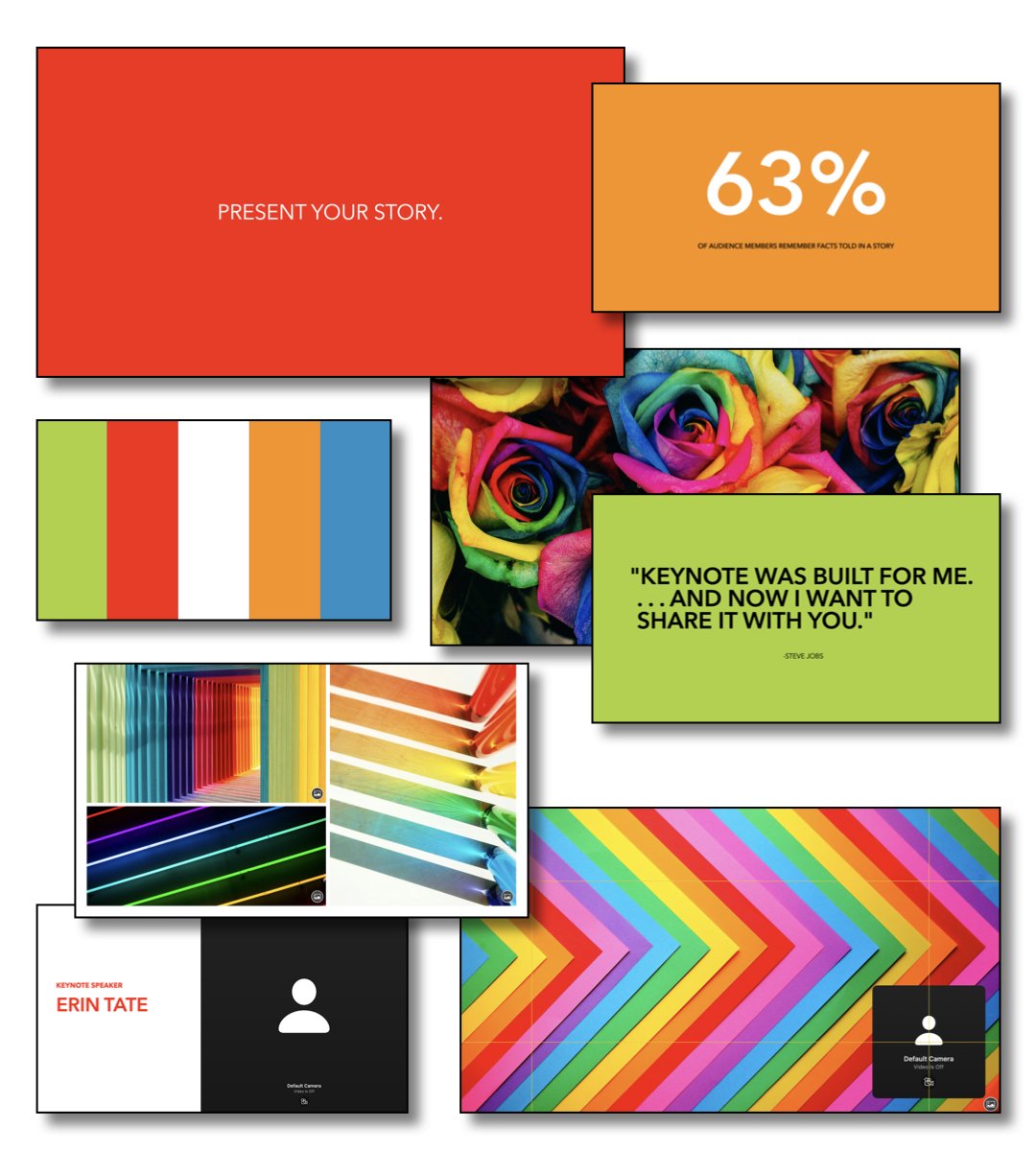 Vibrant Keynote Theme