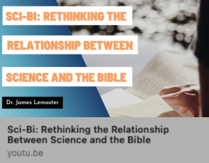Science &amp; the Bible