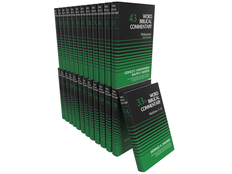 Word Biblical Commentary New Testament (27 volumes, 6 revised) (individual volumes can be purchased too)