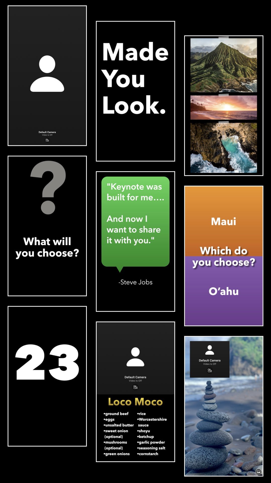 Ohana Vertical Keynote Theme