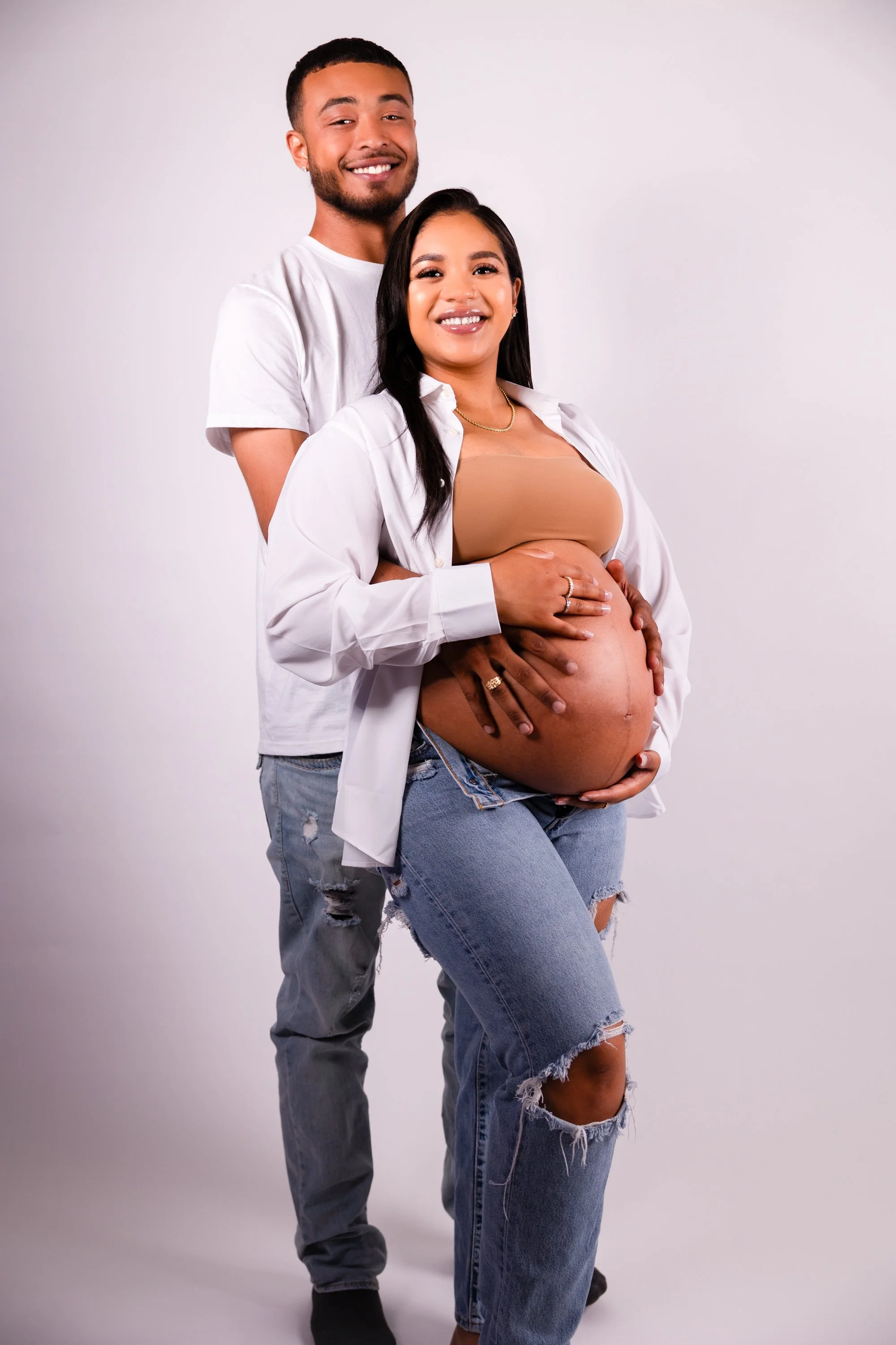 Amari and Daelynne Maternity