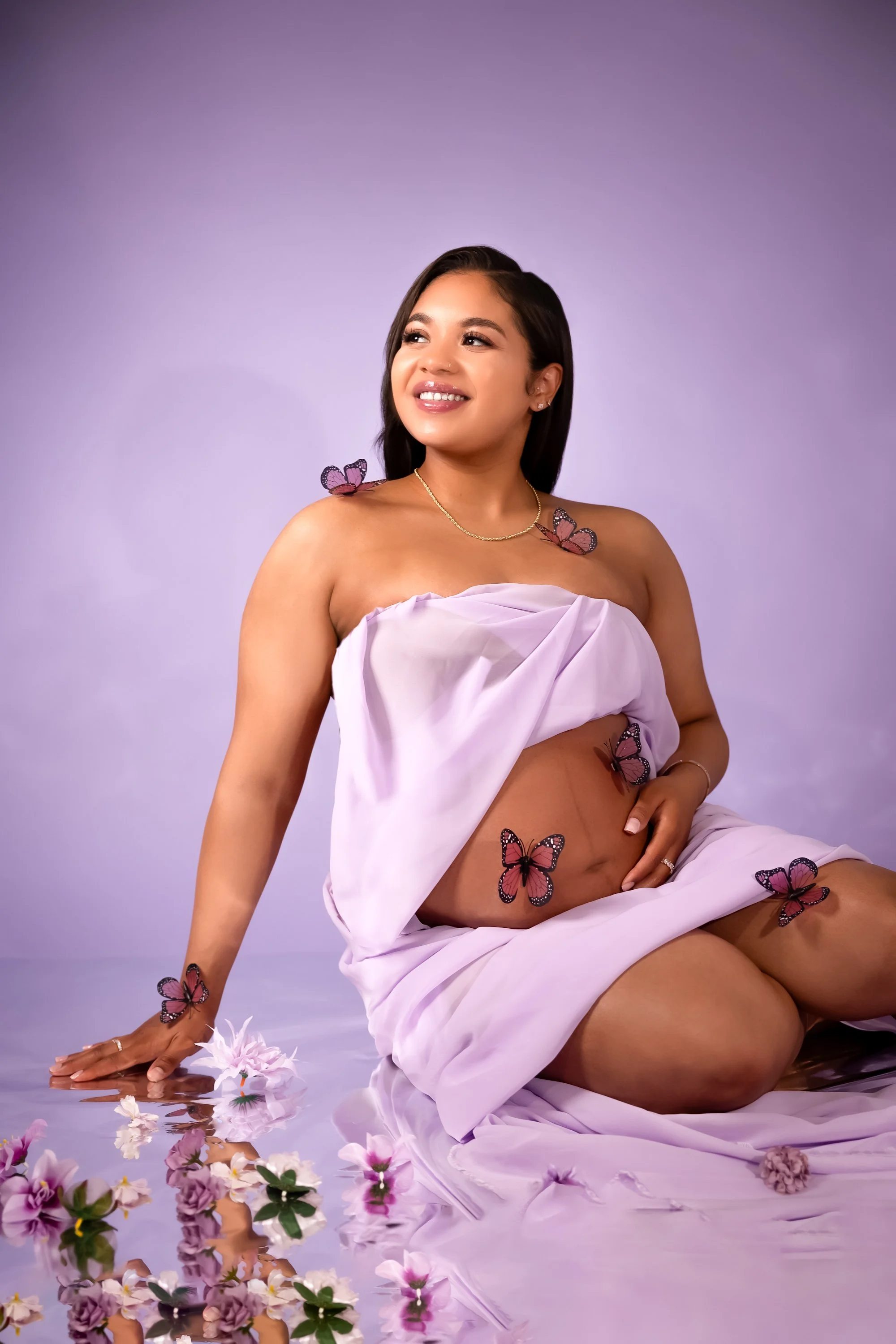 Amari and Daelynne Maternity