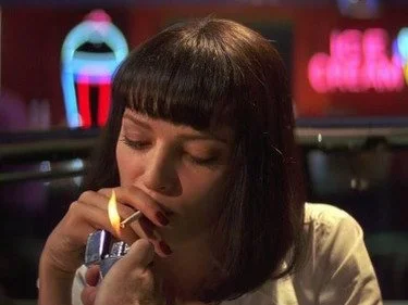 Mia Wallace Pinterest Mood Board Photo