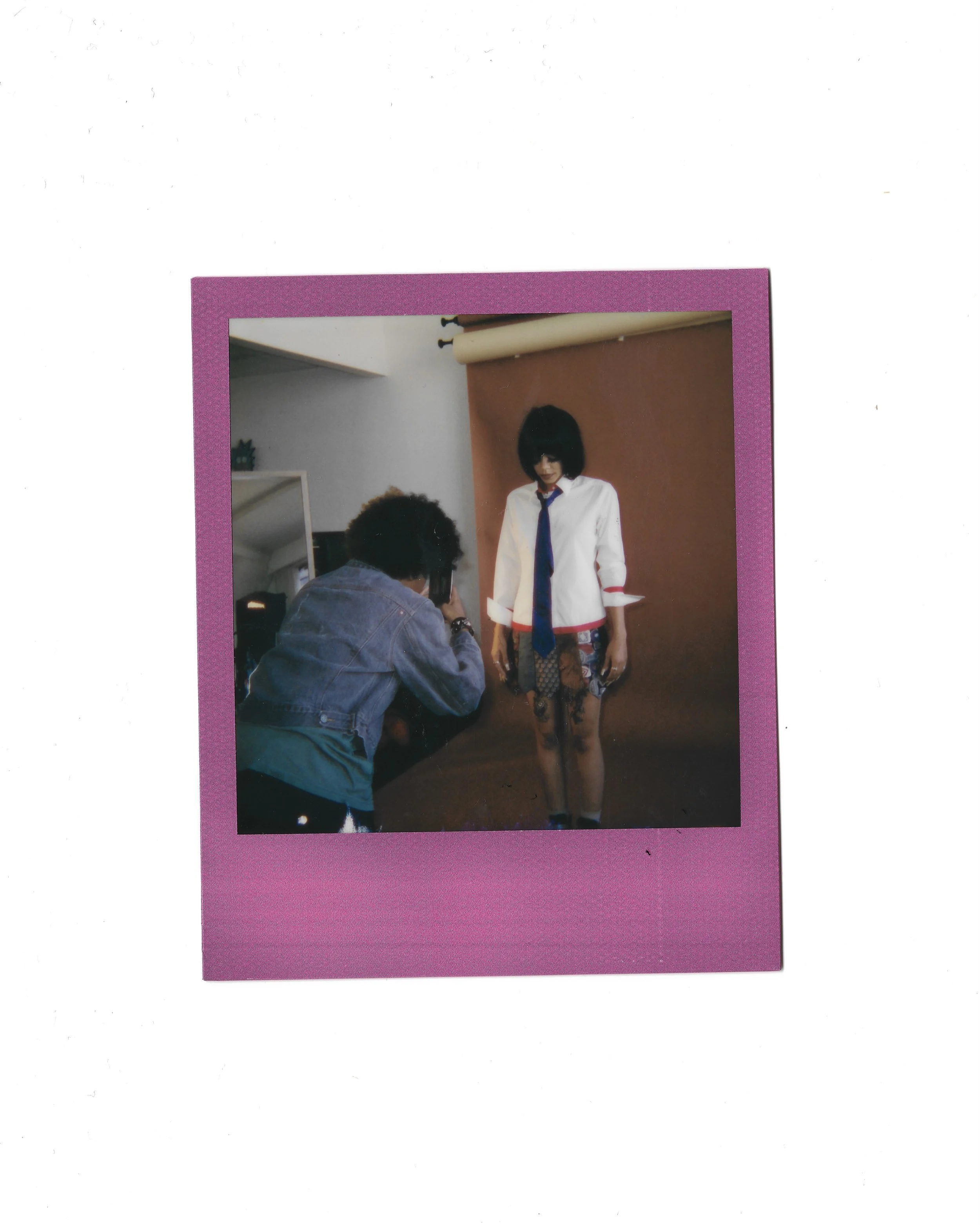 Brenna (@djsight4soreeyes) Styled by Kyla Salter-Wright (@itskylalee), Photographed by Arieanne Evans (@friendsonfilmduh) in Atlanta, Georgia.